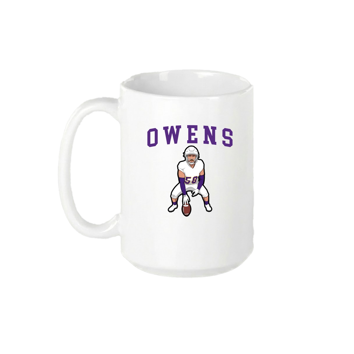 15oz Coffee Mug — Shirsey in White