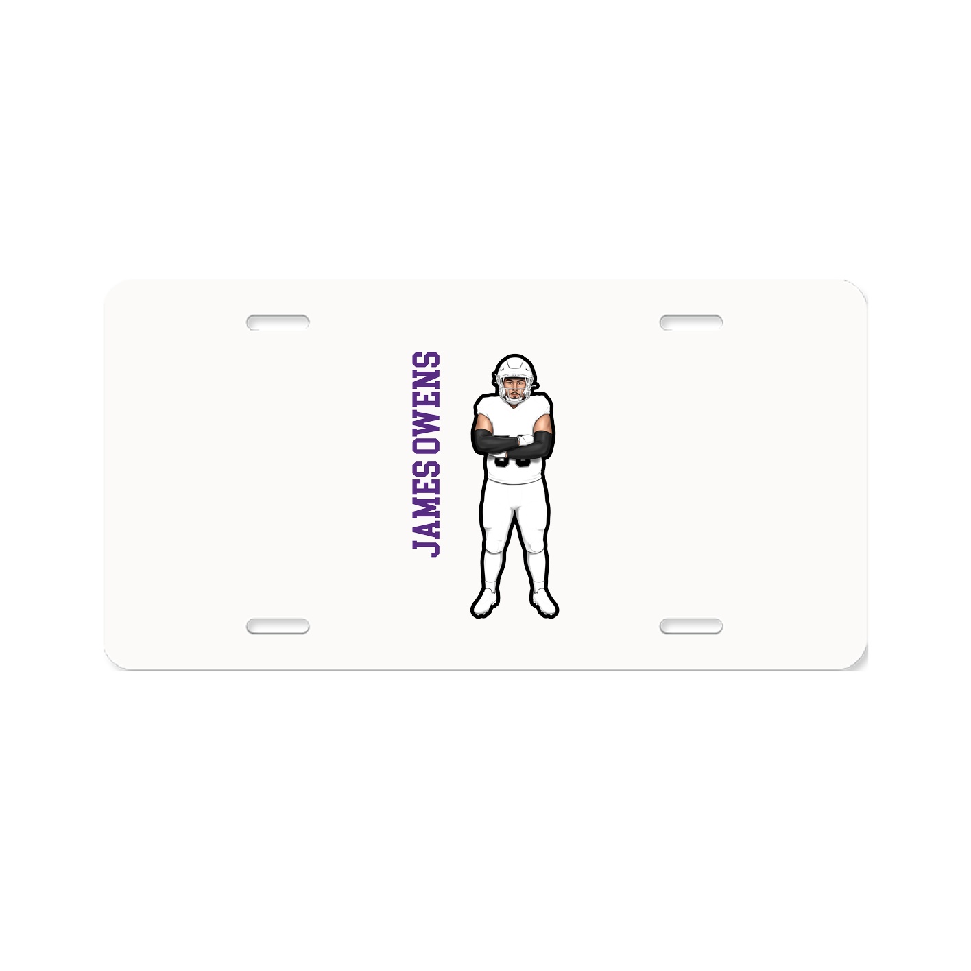 Aluminum License Plate