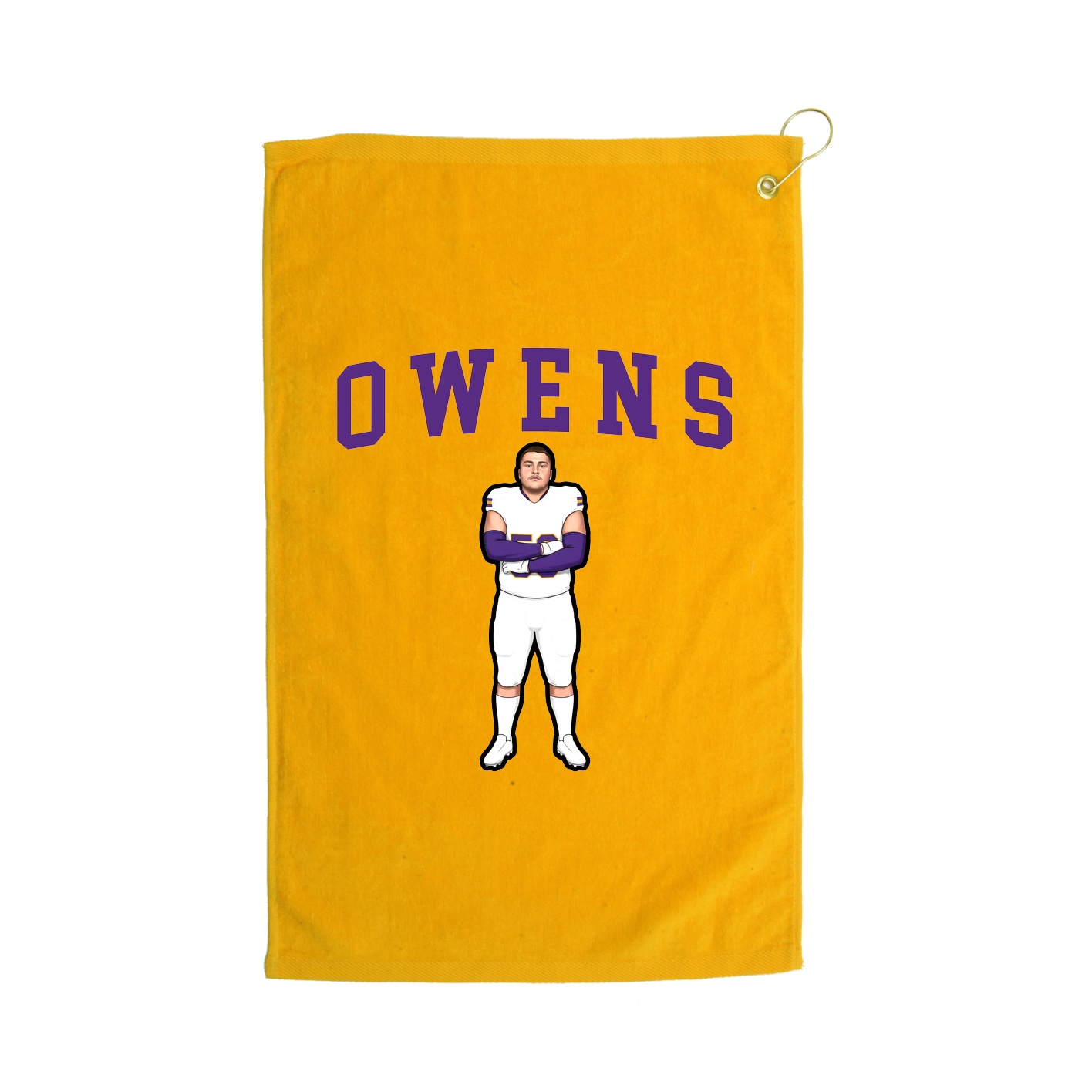 Golf Towel — Shirsey in Gold