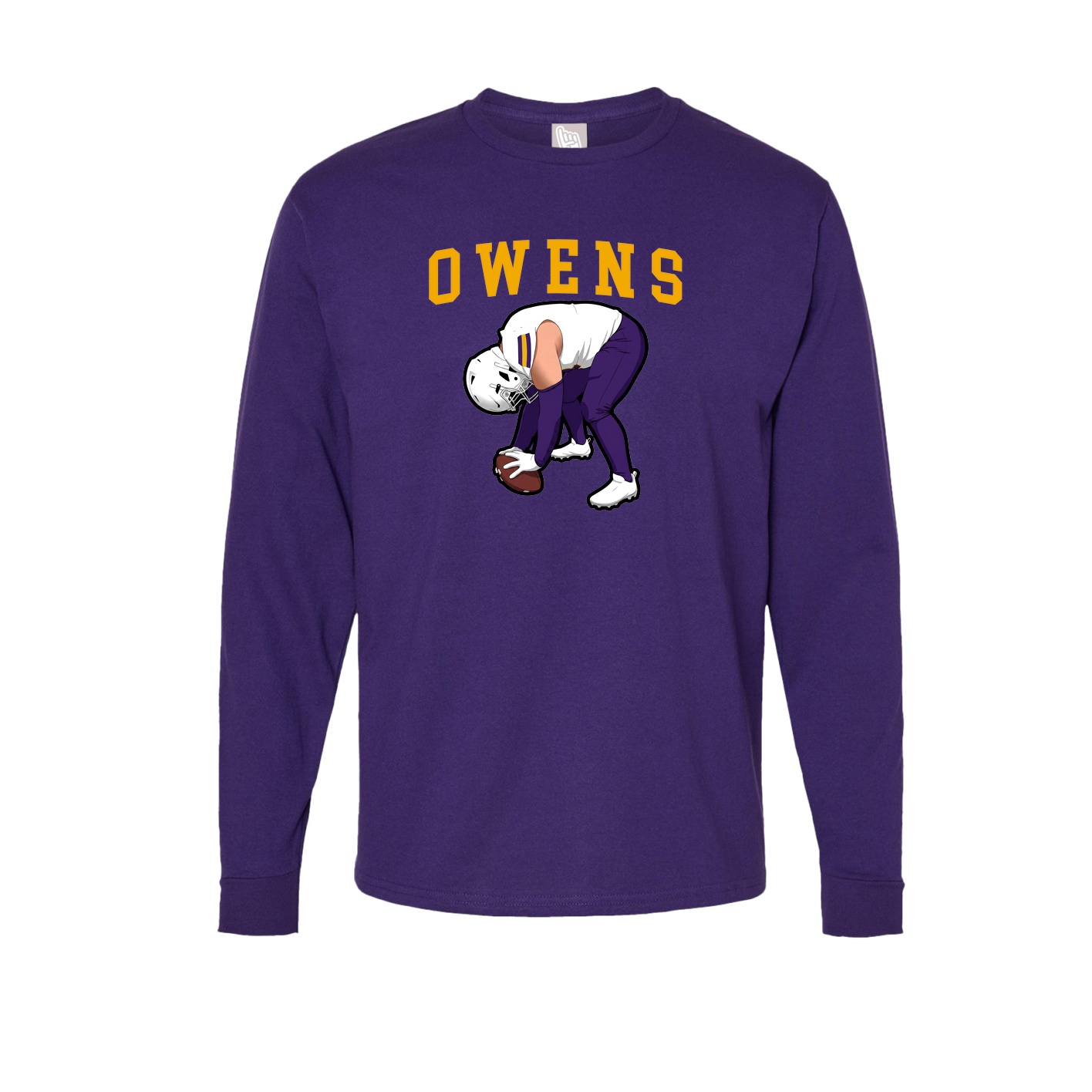 Long Sleeve Tee — Shirsey in Purple