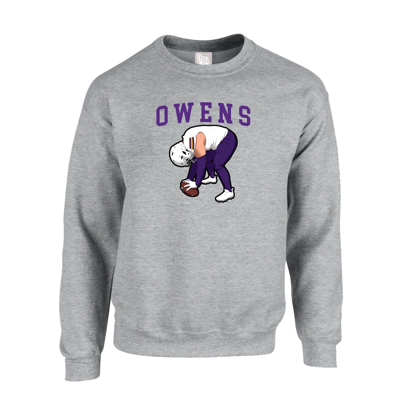Fleece Crew — Shirsey in Grey