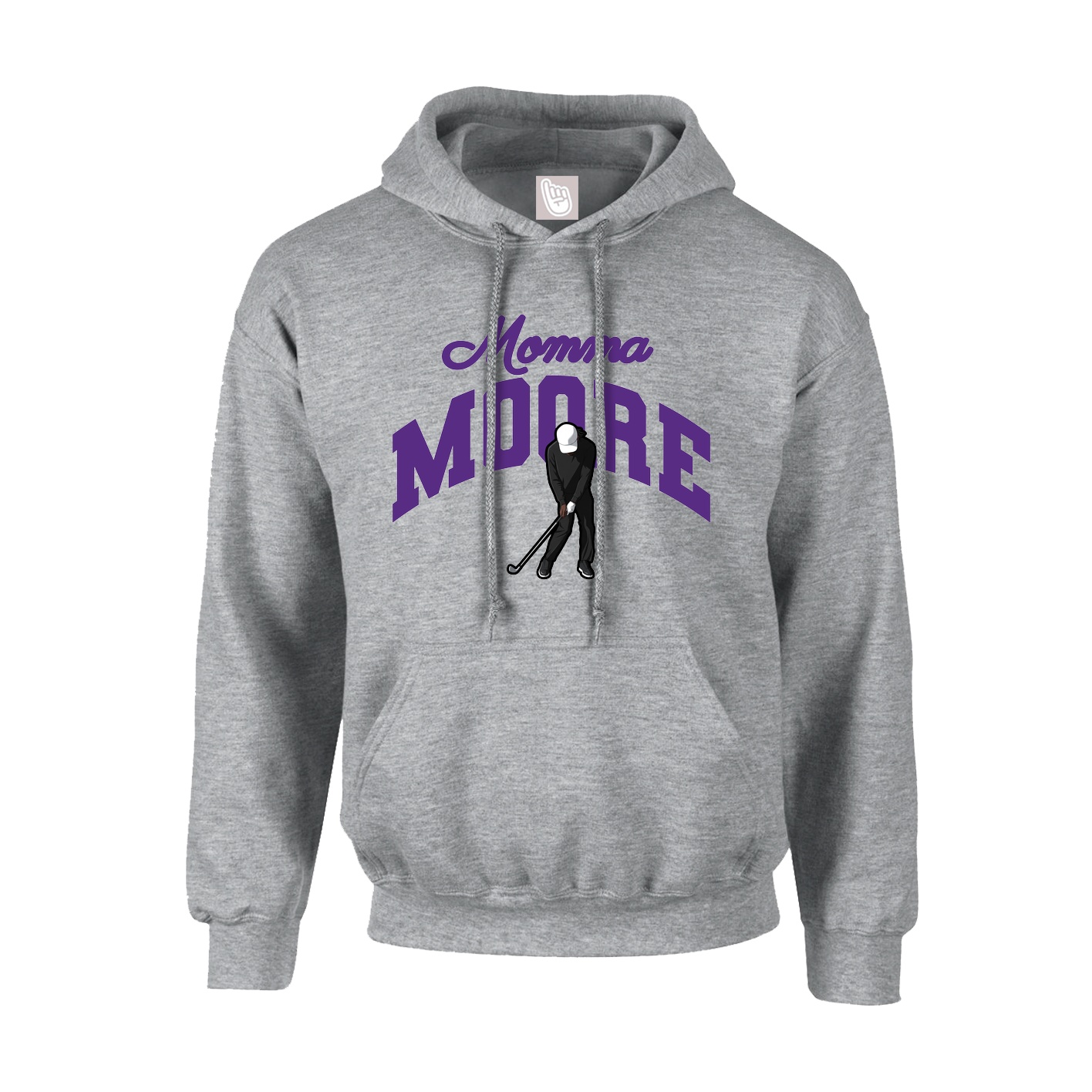 Hoodie — Mothers Day Arch in Grey