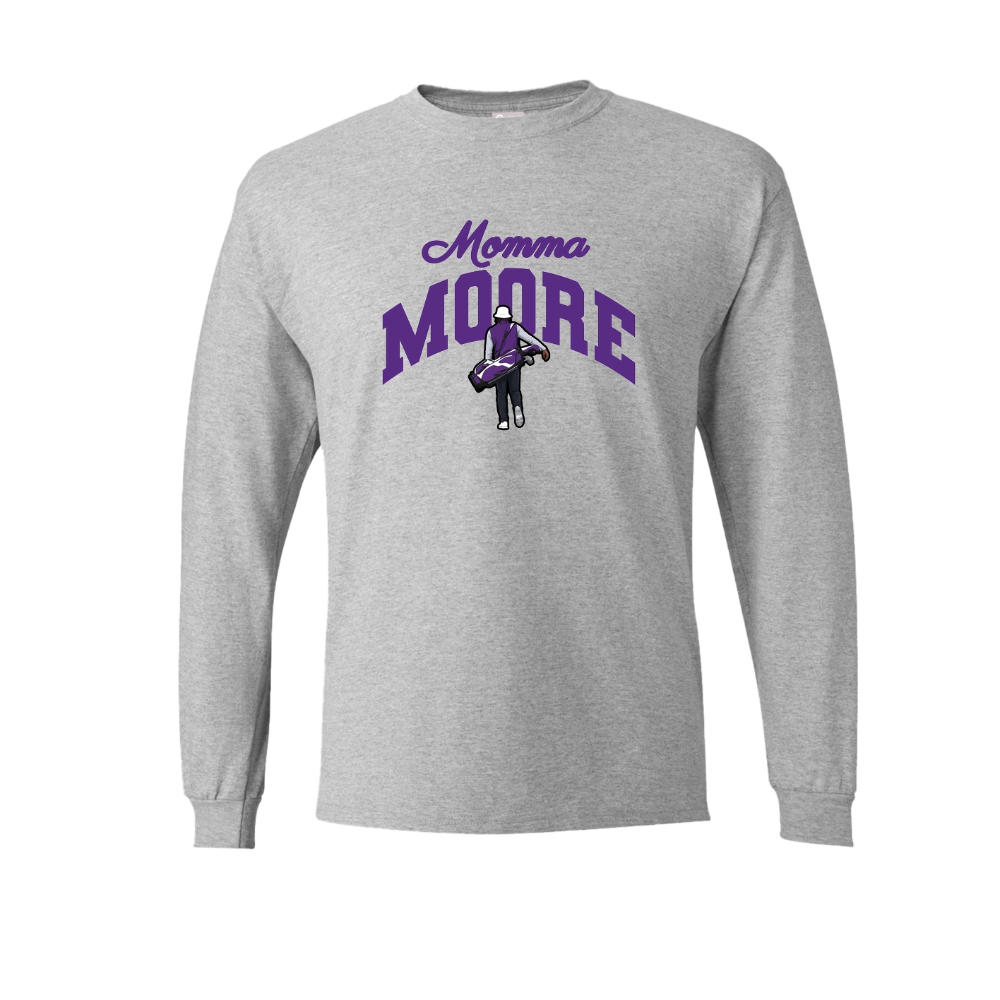 Long Sleeve Tee — Mothers Day Arch in Grey