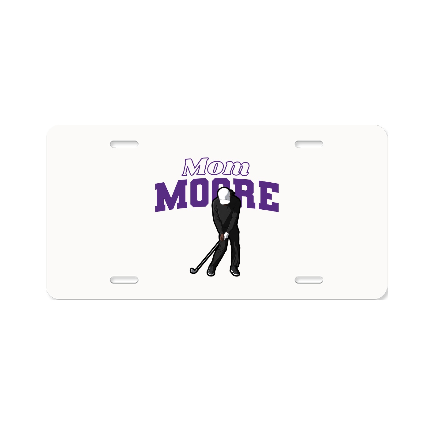 License Plate — Mothers Day Block in Classic