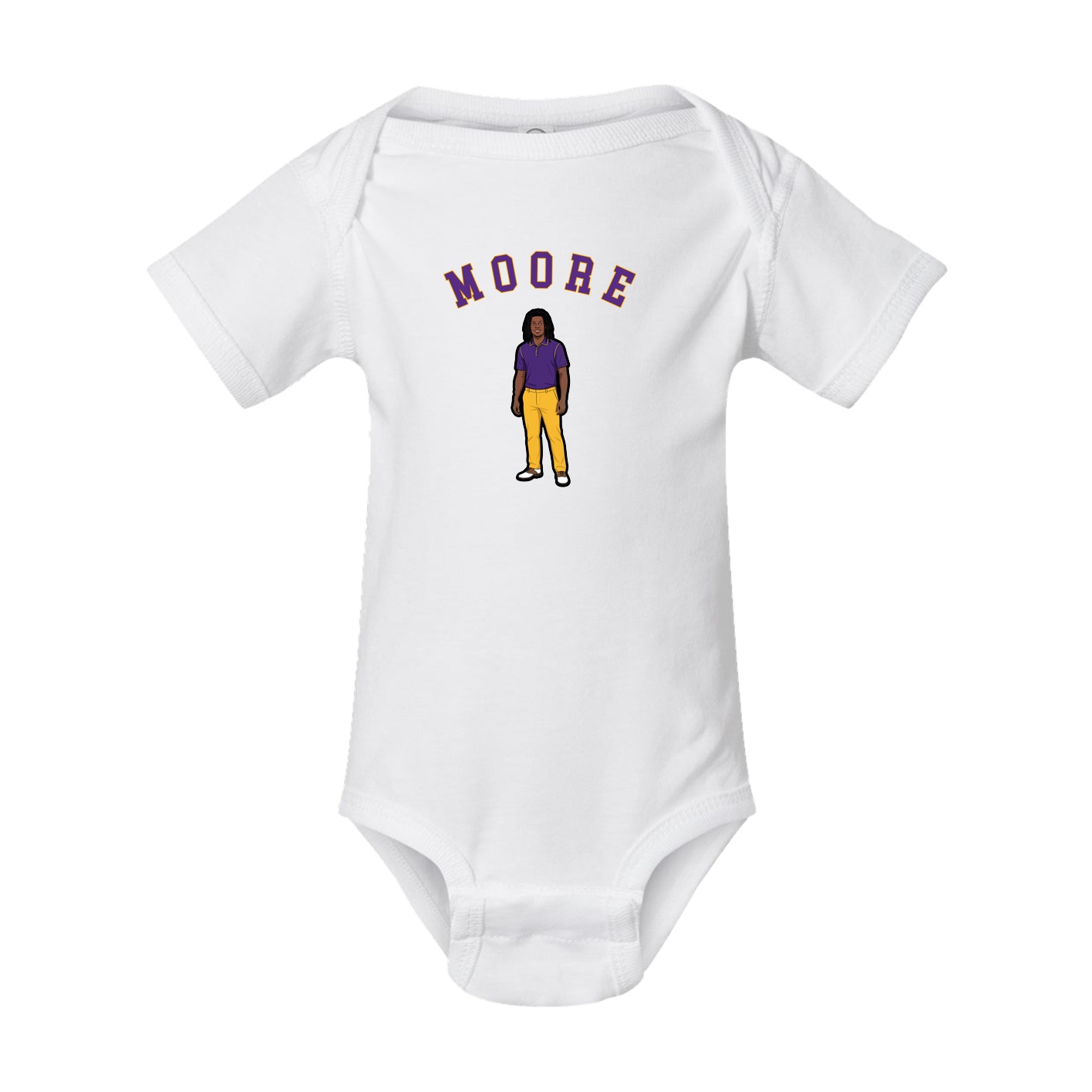 Baby Onesie — Shirsey Arch in White