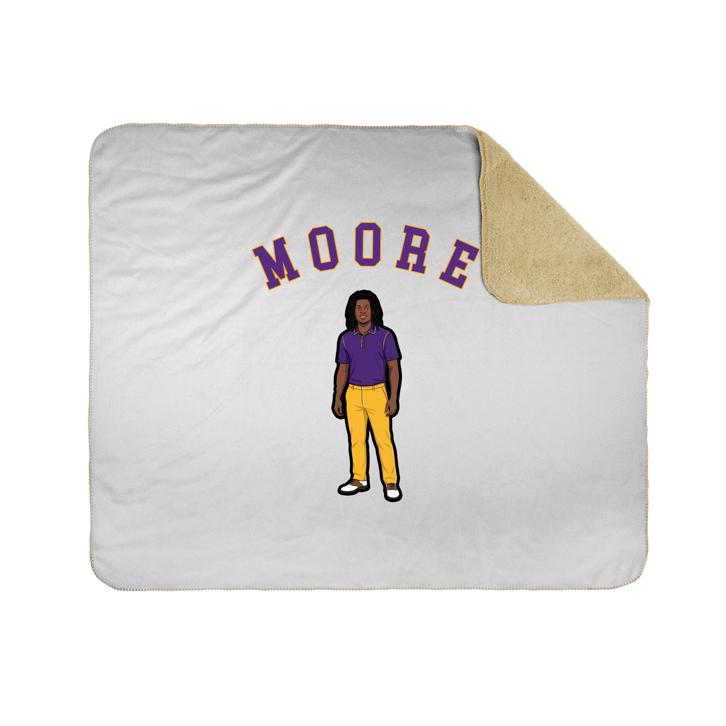 Throw Blanket — Shirsey Arch in White