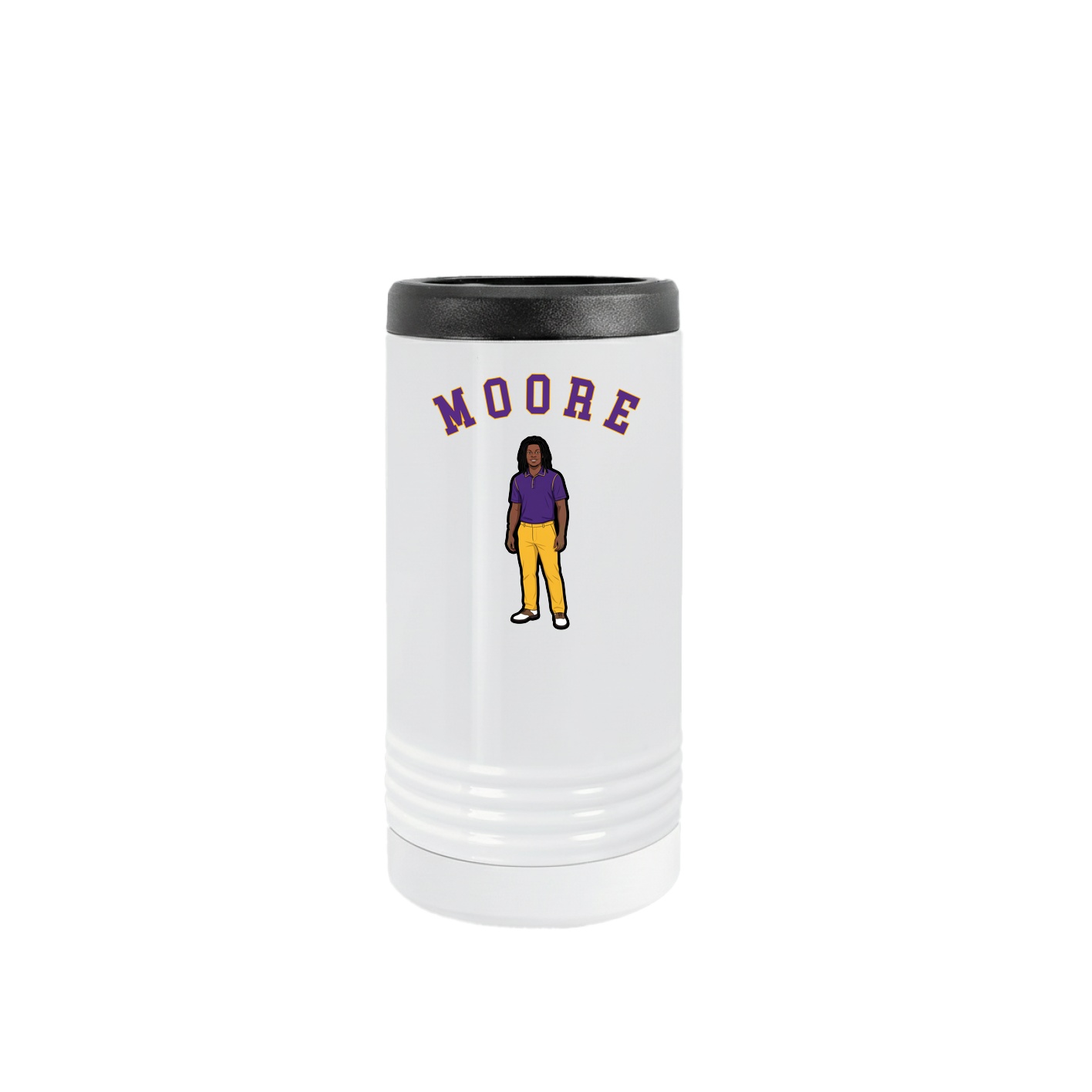 Slim Beverage Holder — Shirsey Arch in White