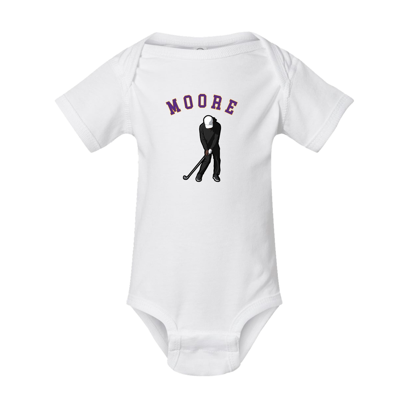 Baby Onesie — Shirsey Arch in White