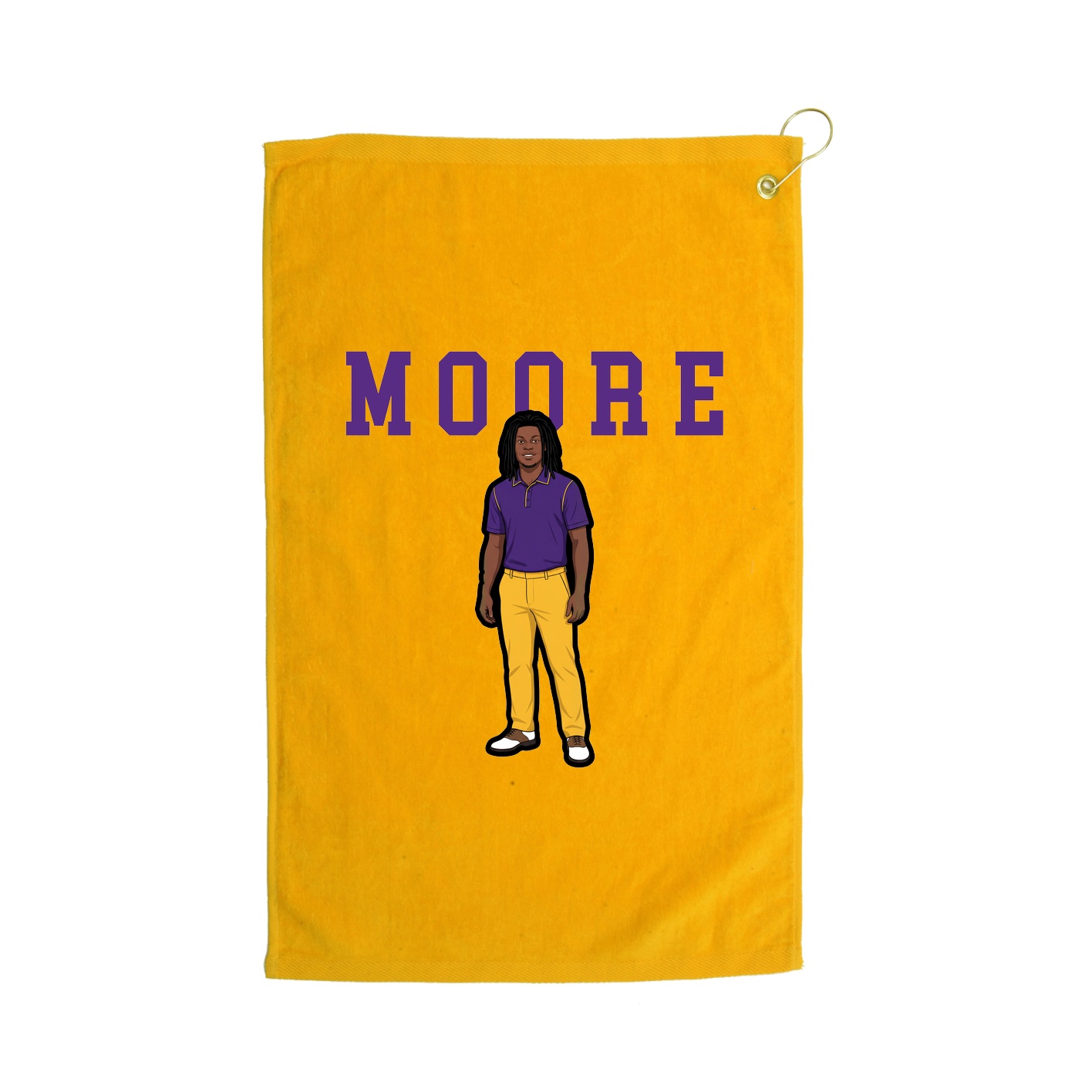 Golf Towel — Shirsey in Gold
