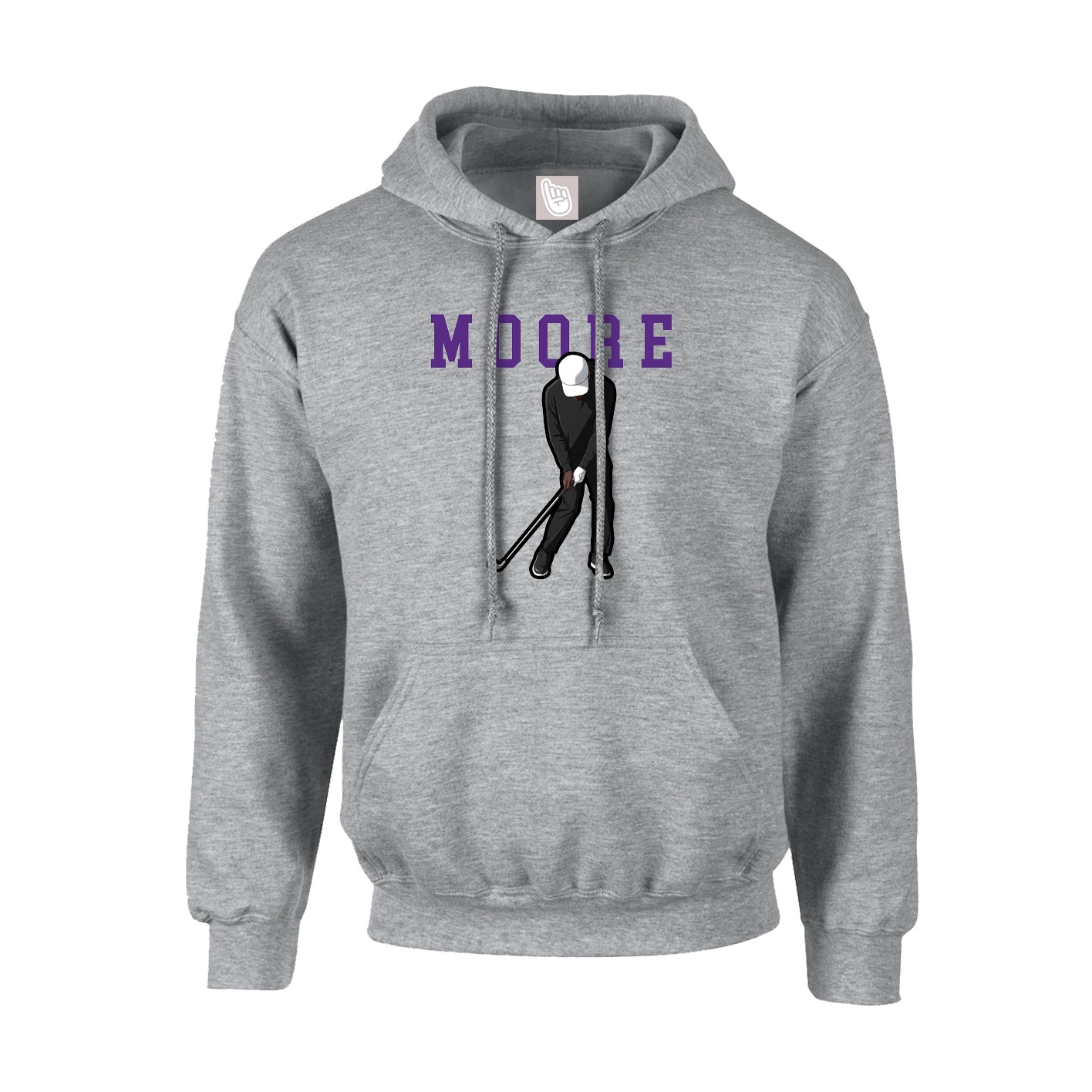 Hoodie — Shirsey in Grey