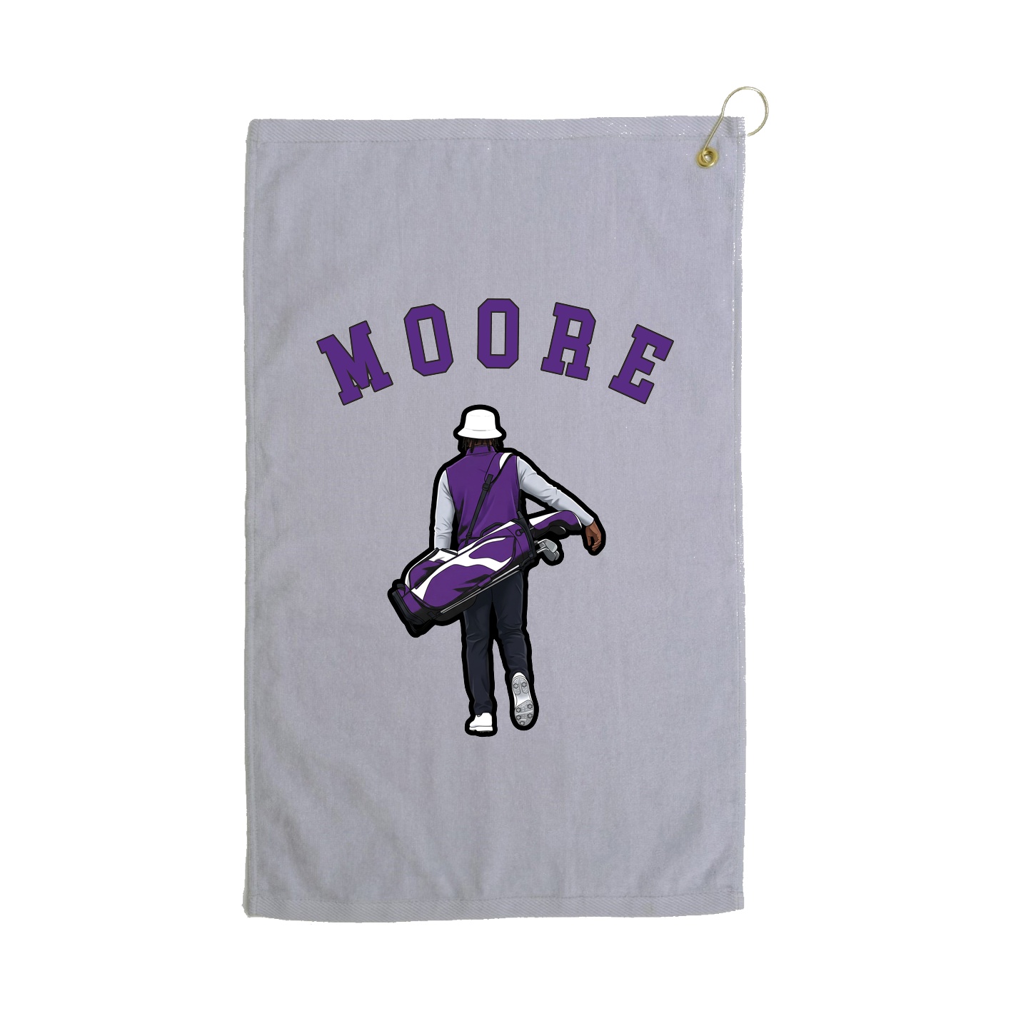 Golf Towel — Shirsey Arch in Grey