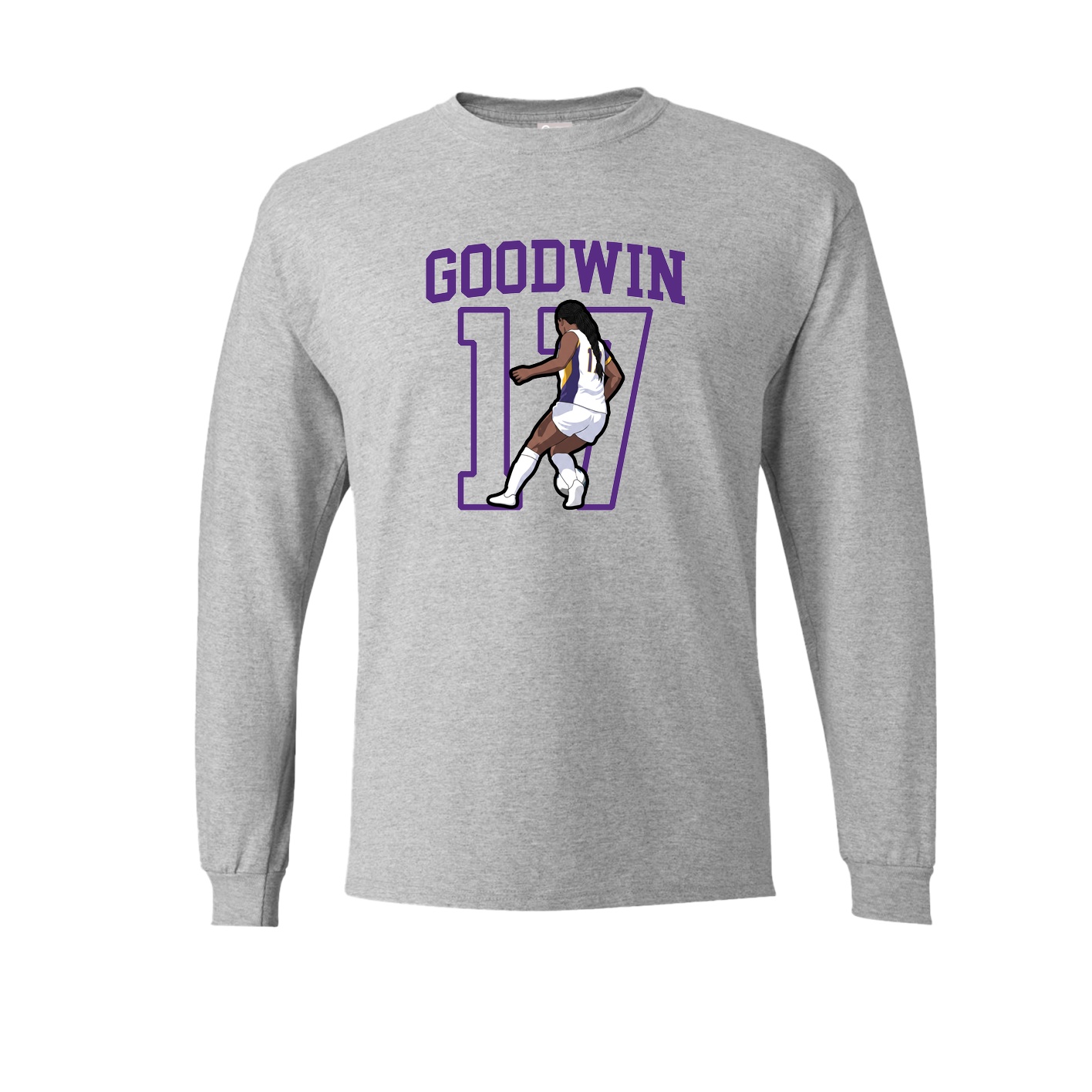 Long Sleeve Tee — Shirsey in Grey