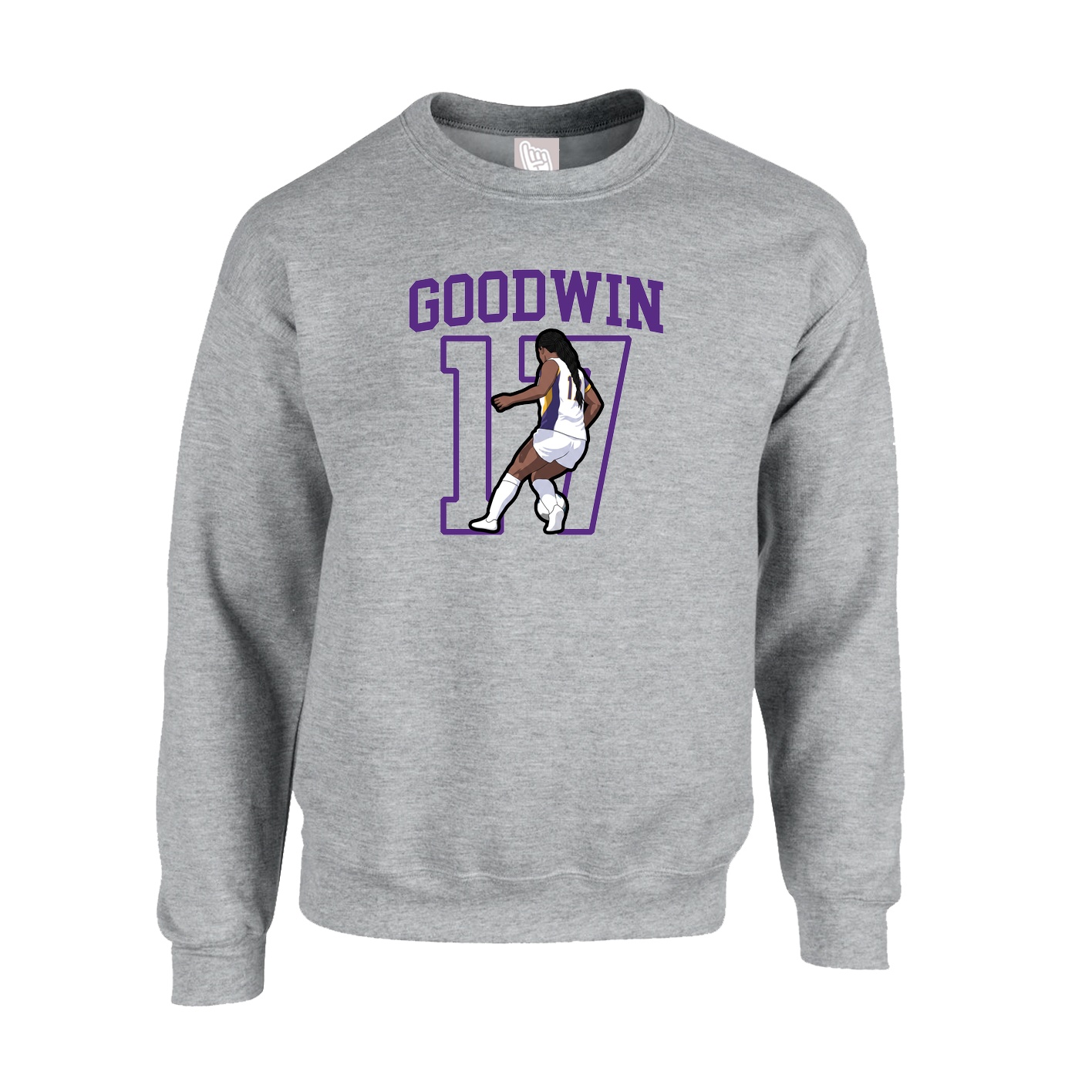 Fleece Crew — Shirsey in Grey
