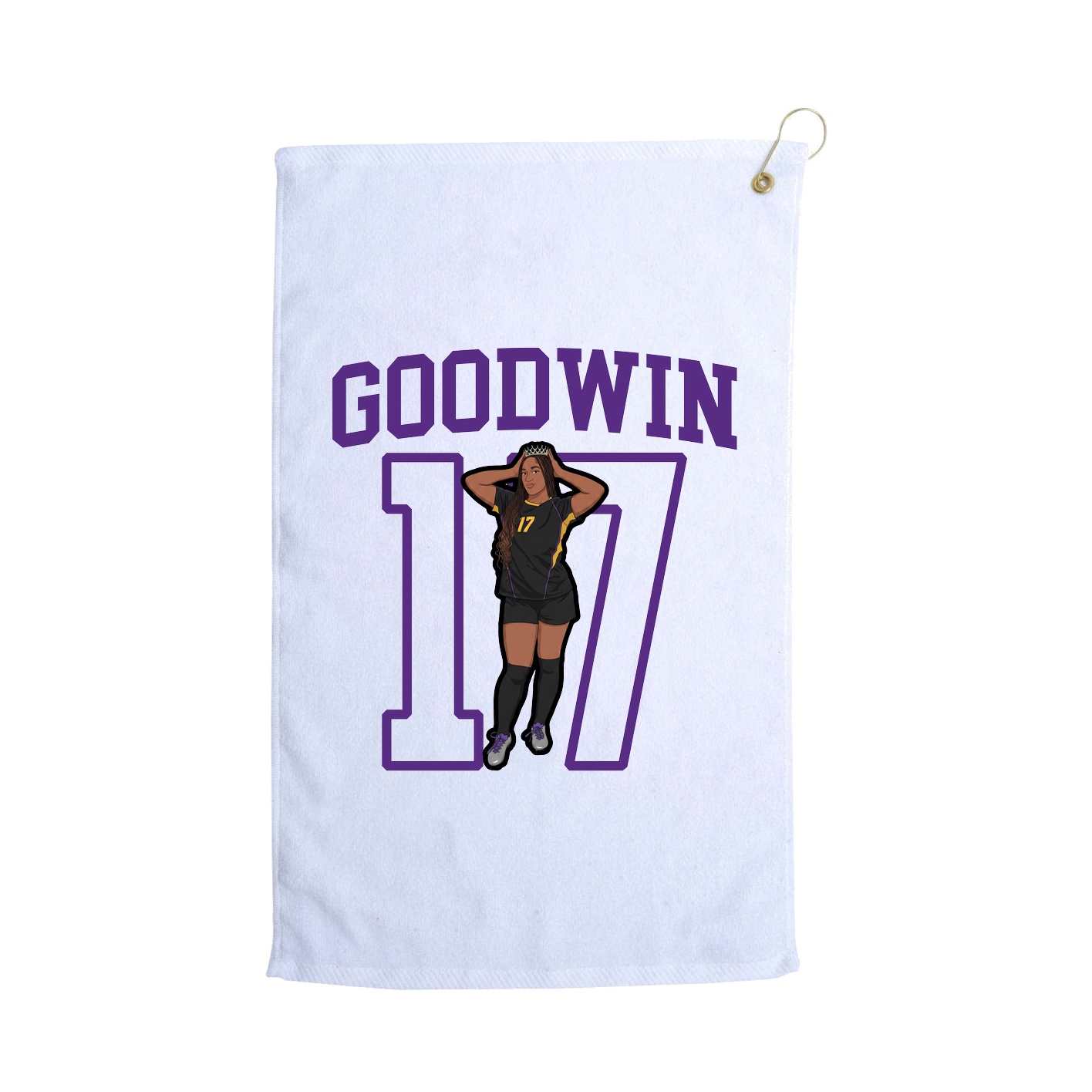 Golf Towel — Shirsey in White