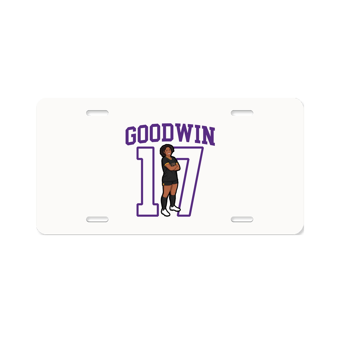 License Plate — Shirsey in Classic