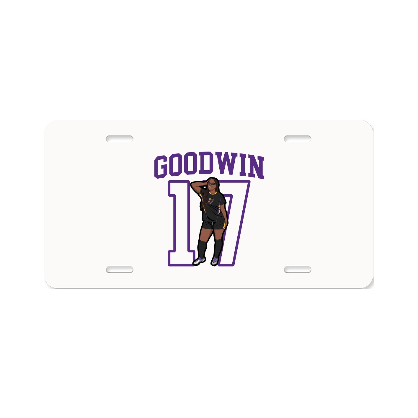 License Plate — Shirsey in Classic