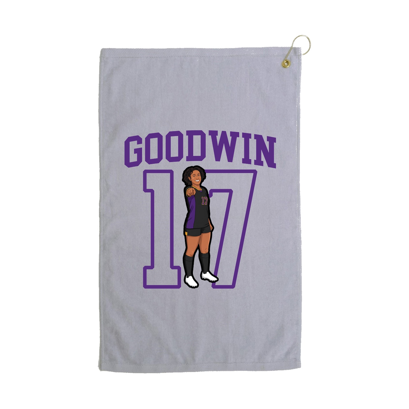 Golf Towel — Shirsey in Grey