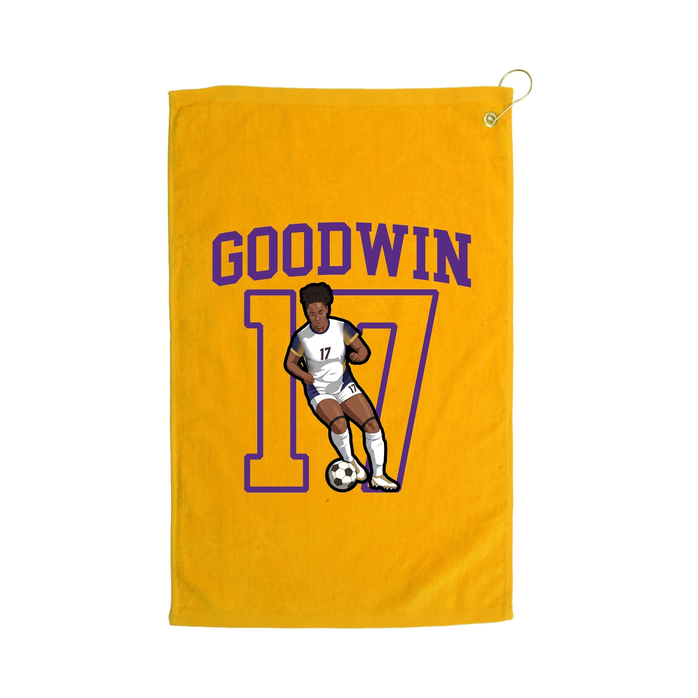 Golf Towel — Shirsey in Gold