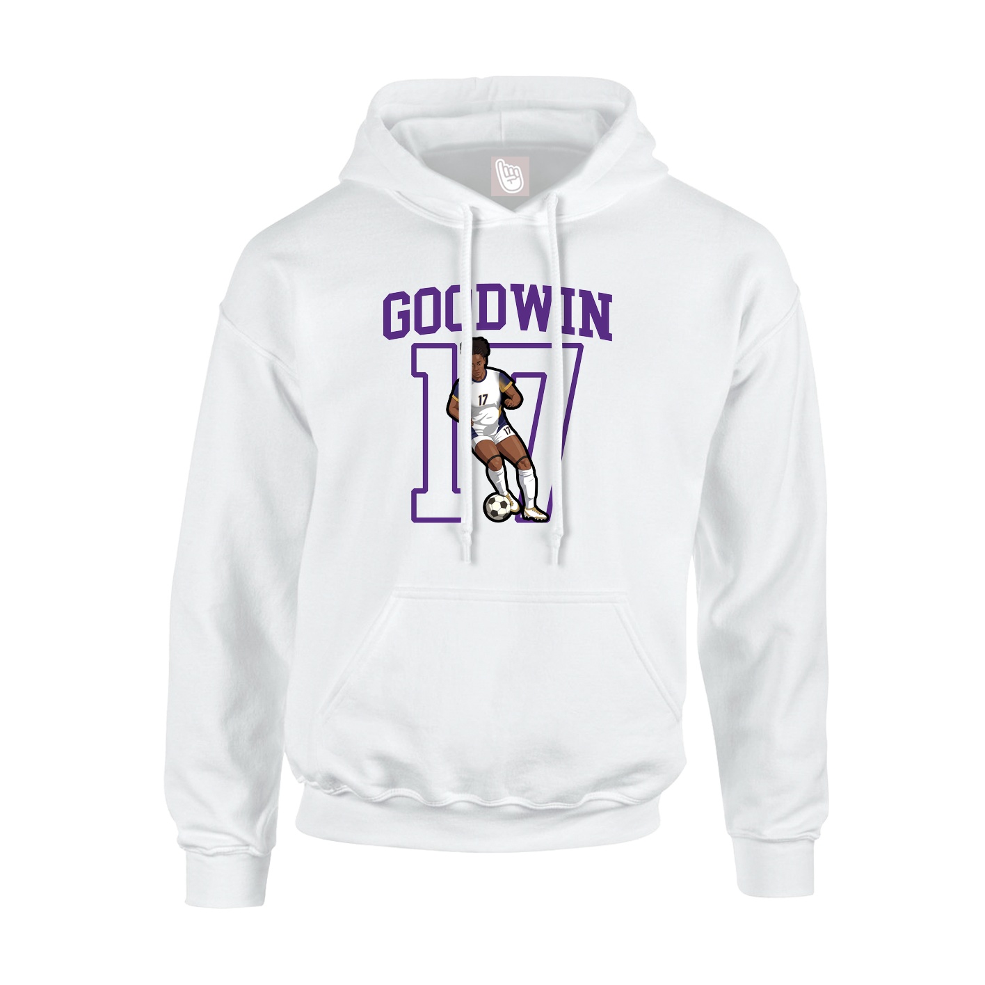 Youth Hoodie — Shirsey in White