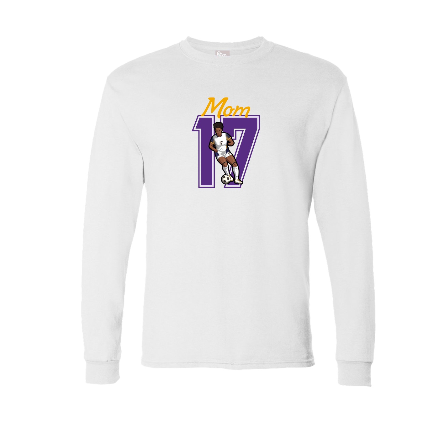 Long Sleeve Tee — Mothers Day Shirsey in White