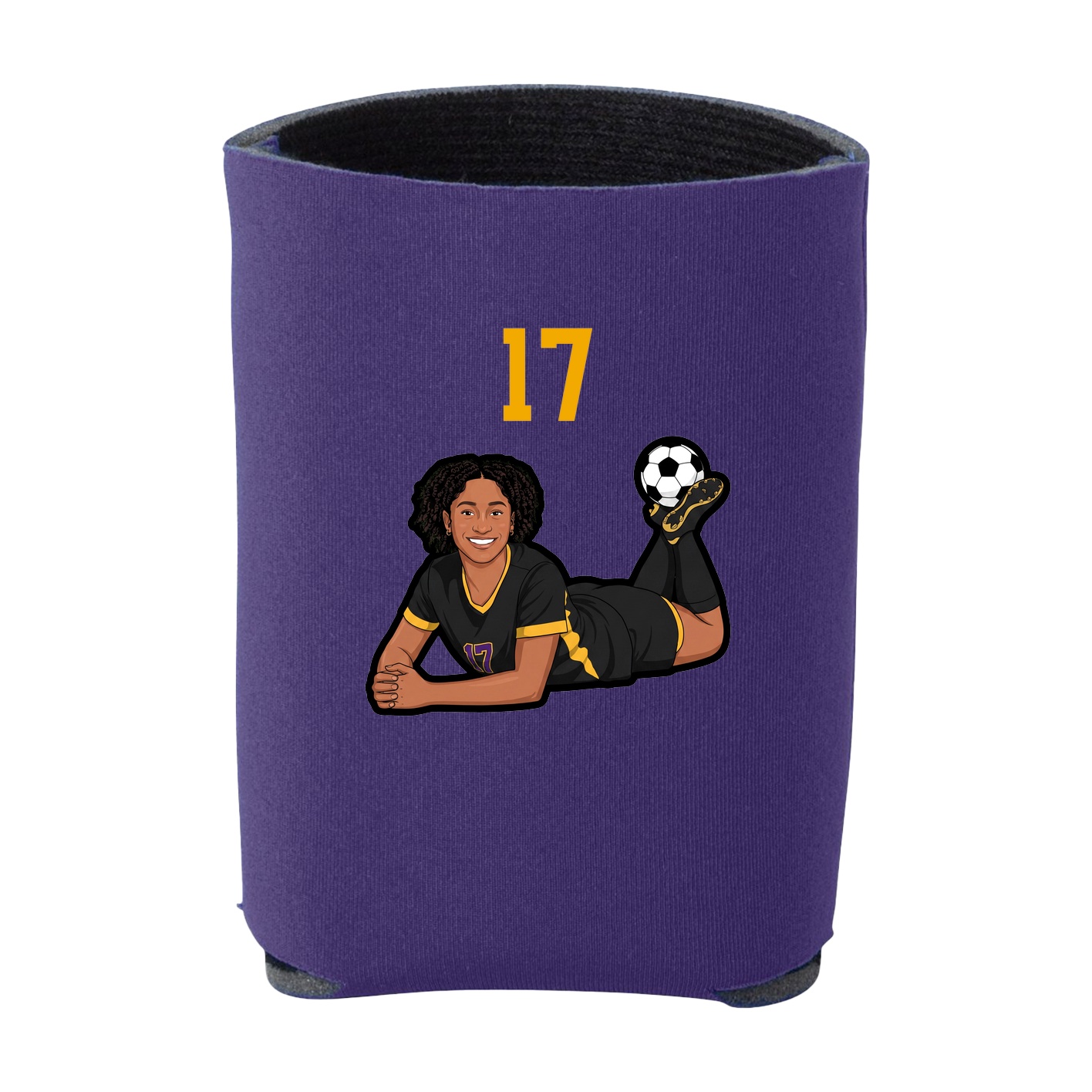 Can Holder — Number Top in Purple