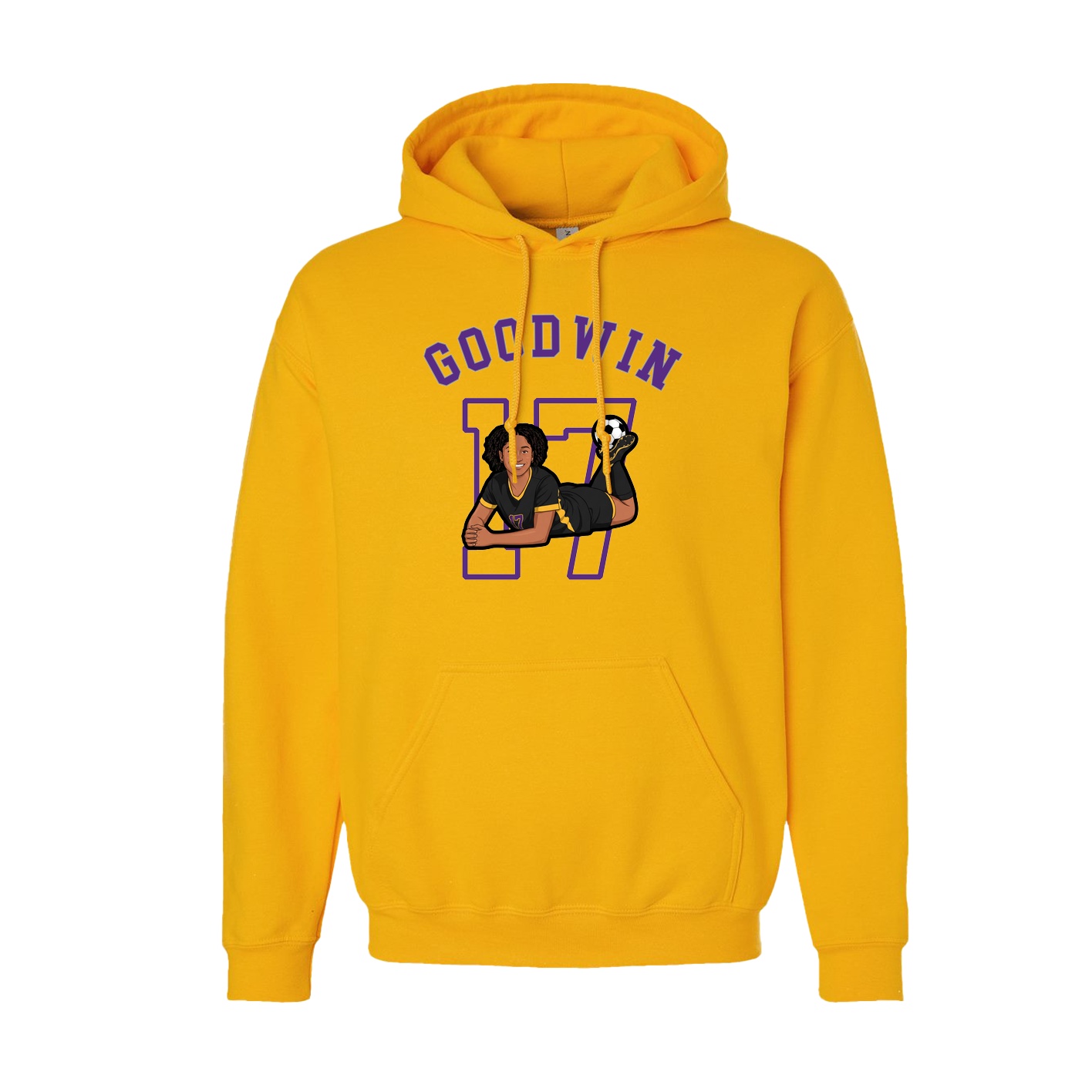 Hoodie — Shirsey Arch in Gold