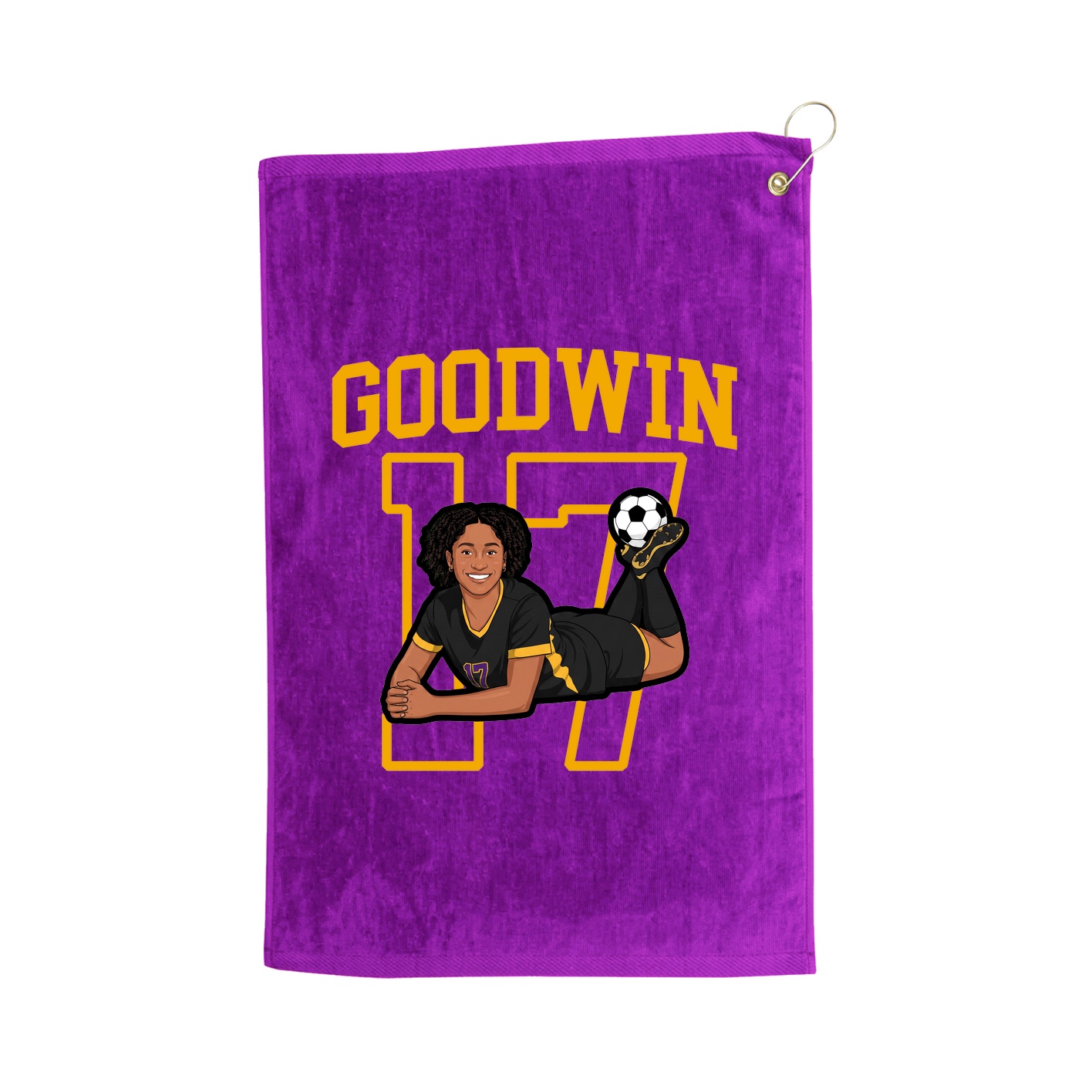 Golf Towel — Shirsey in Purple