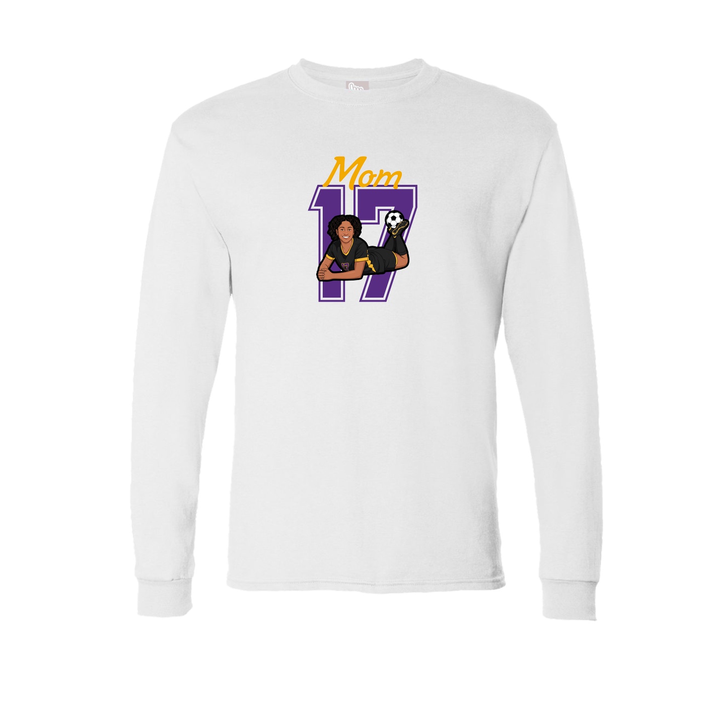 Long Sleeve Tee — Mothers Day Shirsey in White