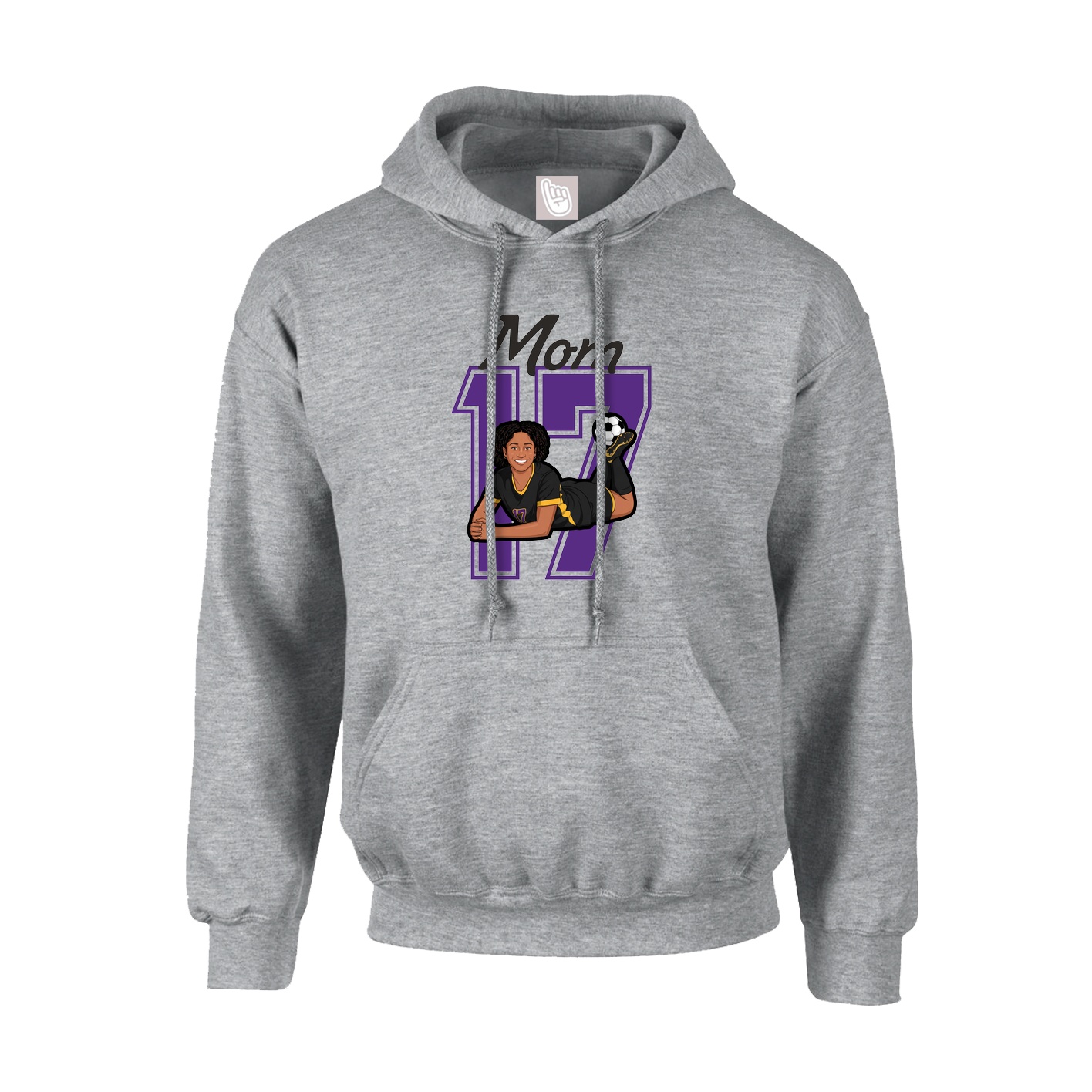 Hoodie — Mothers Day Shirsey in Grey