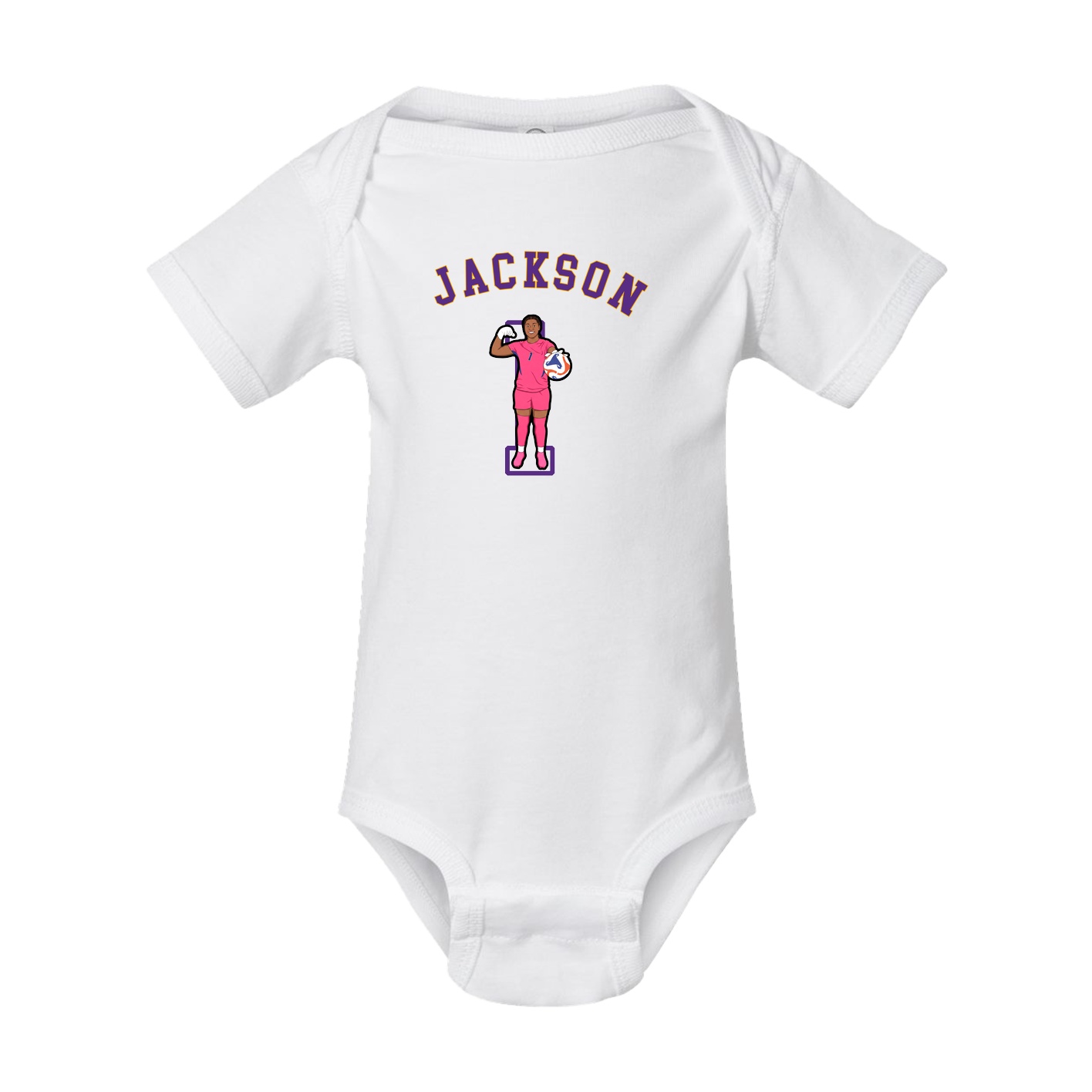 Baby Onesie — Shirsey Arch in White