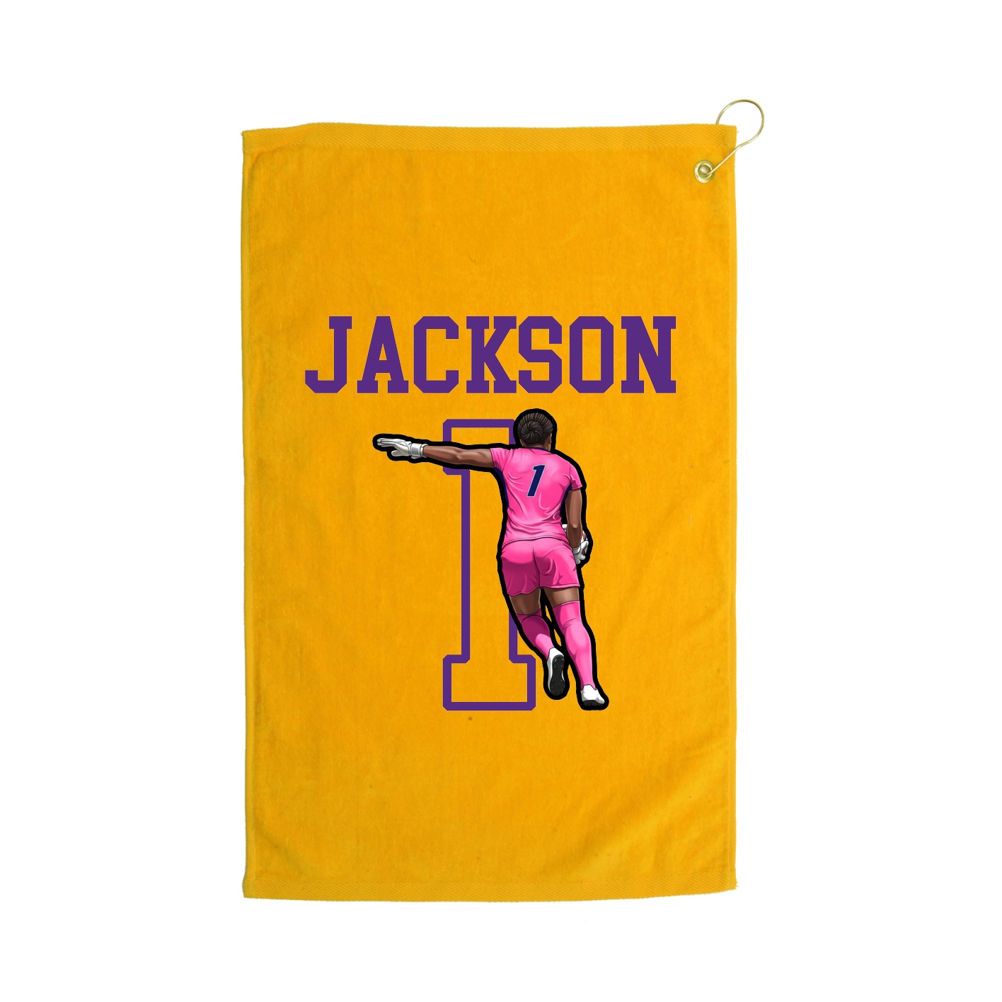 Golf Towel — Shirsey in Gold
