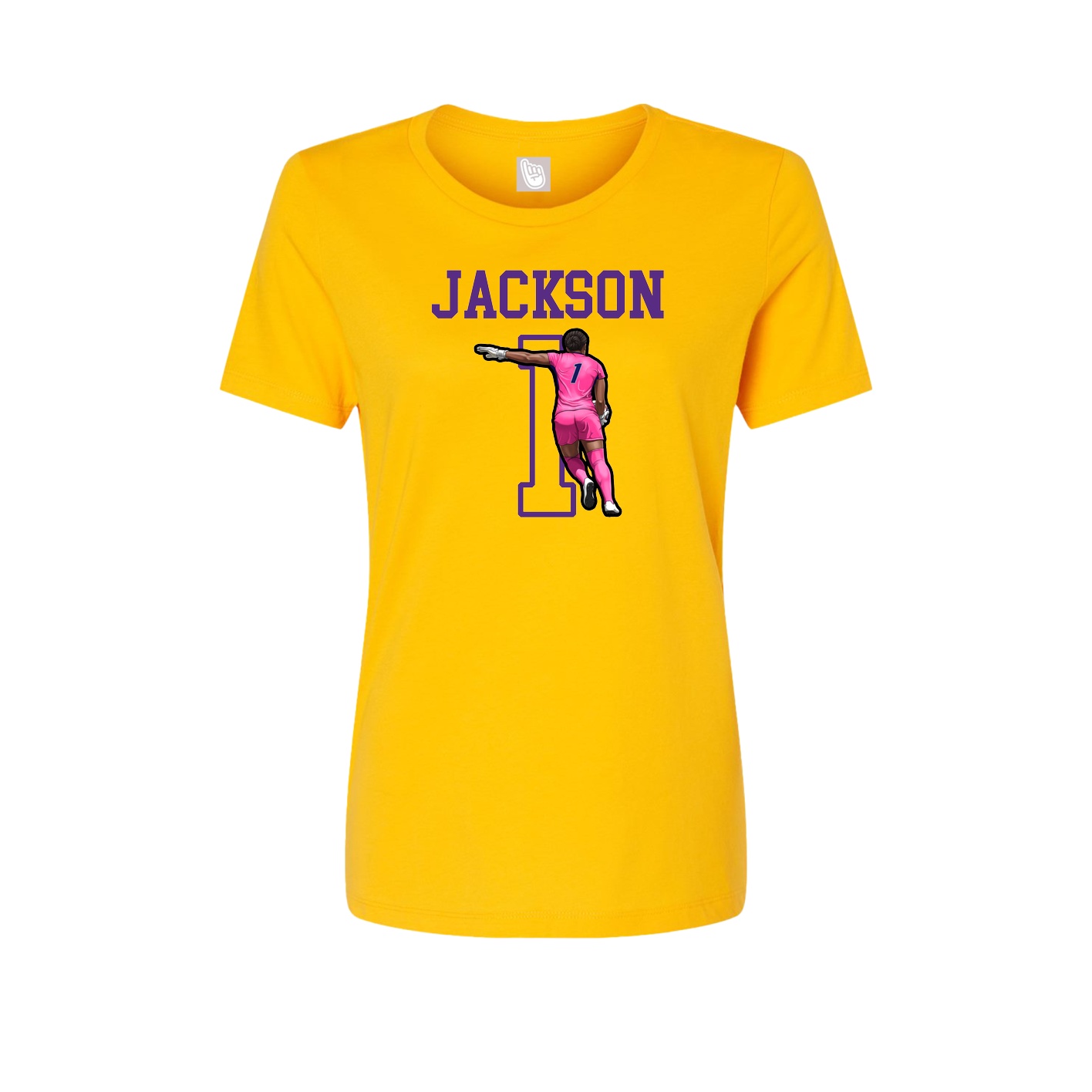 Fitted Women's Tee — Shirsey in Gold