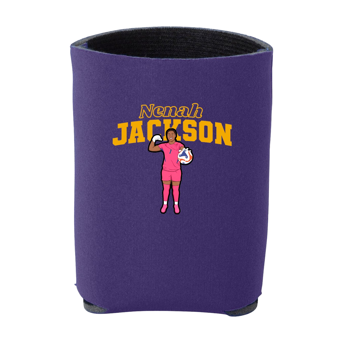 Can Holder — Name Arch in Purple