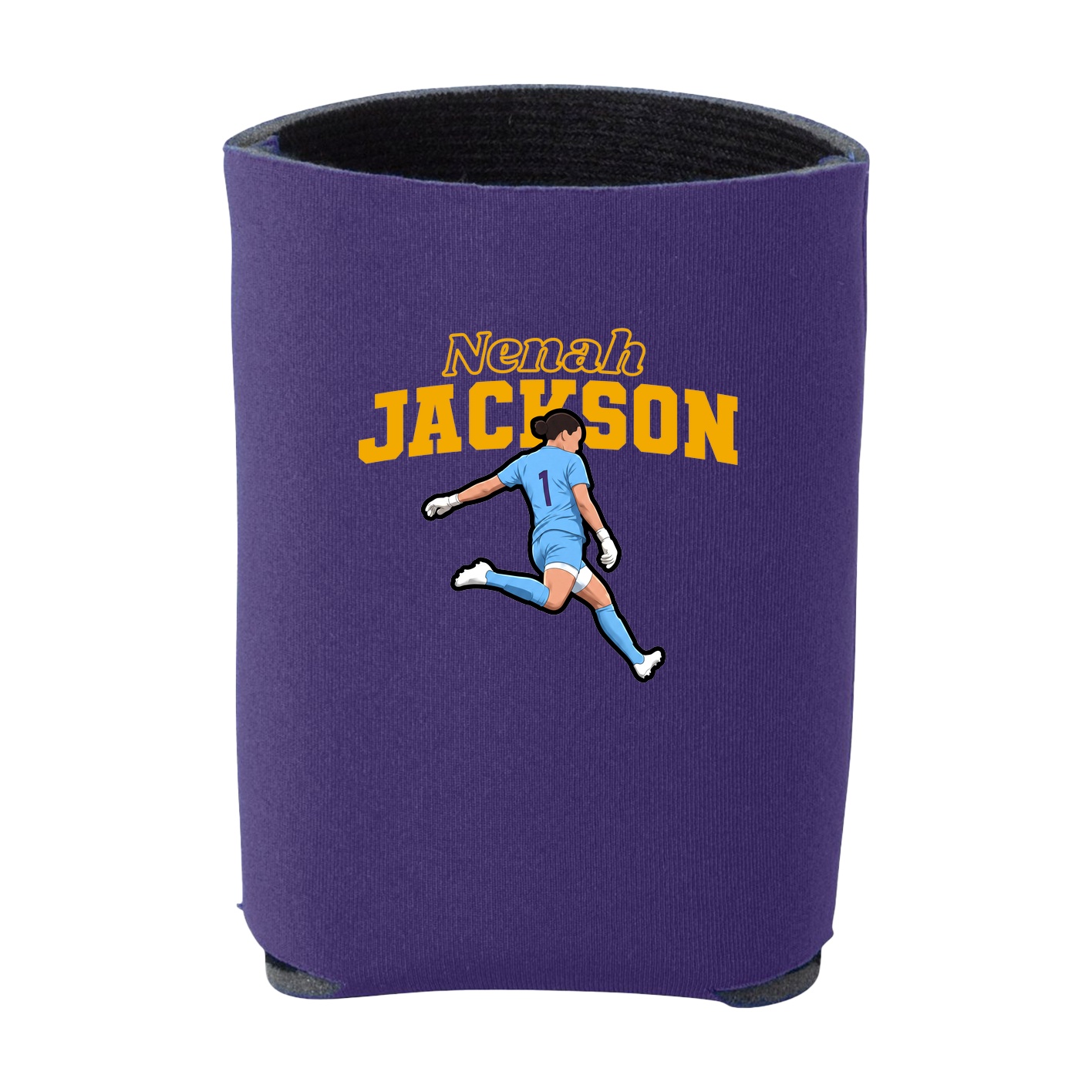 Can Holder — Name Arch in Purple
