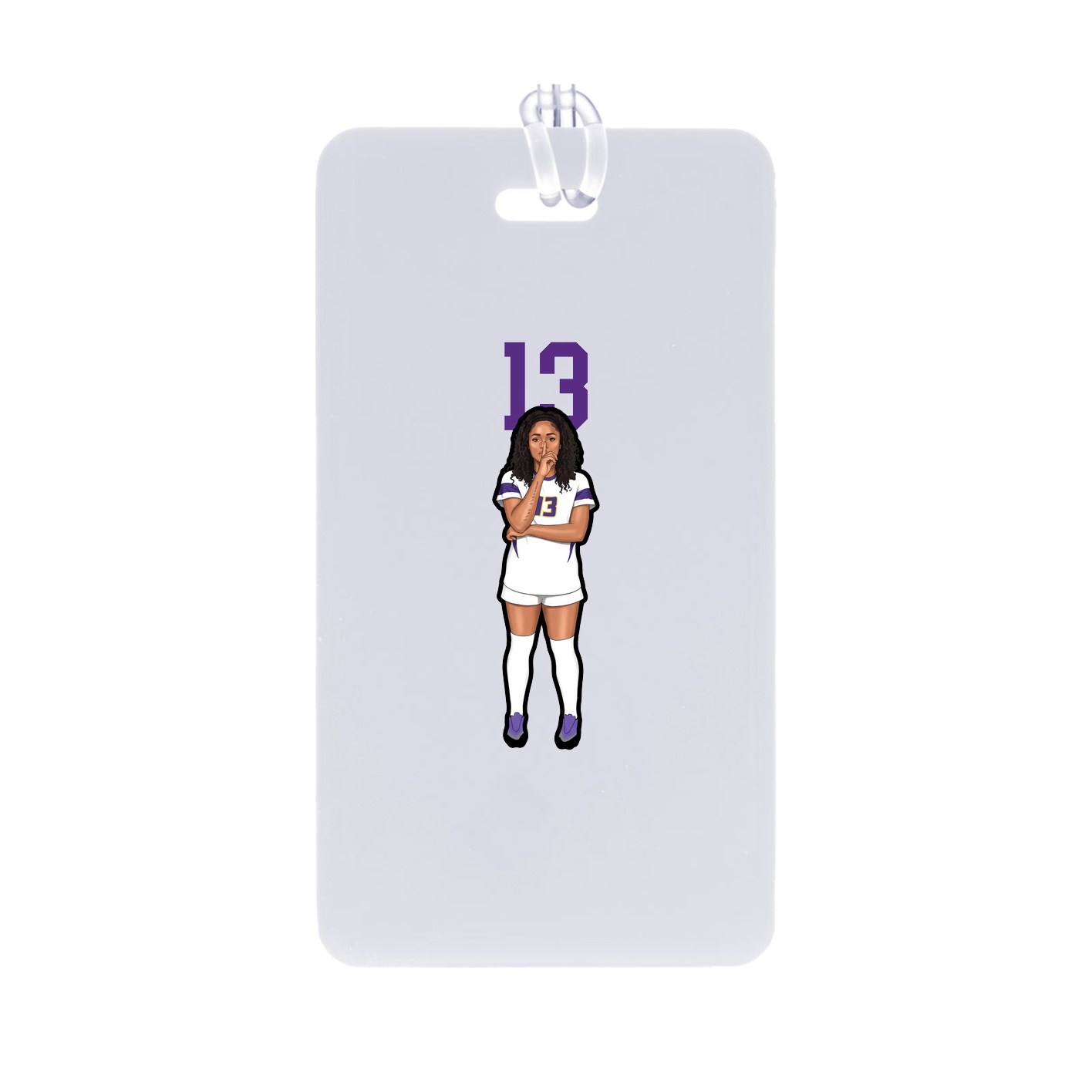 Bag Tag — Number Top in Classic
