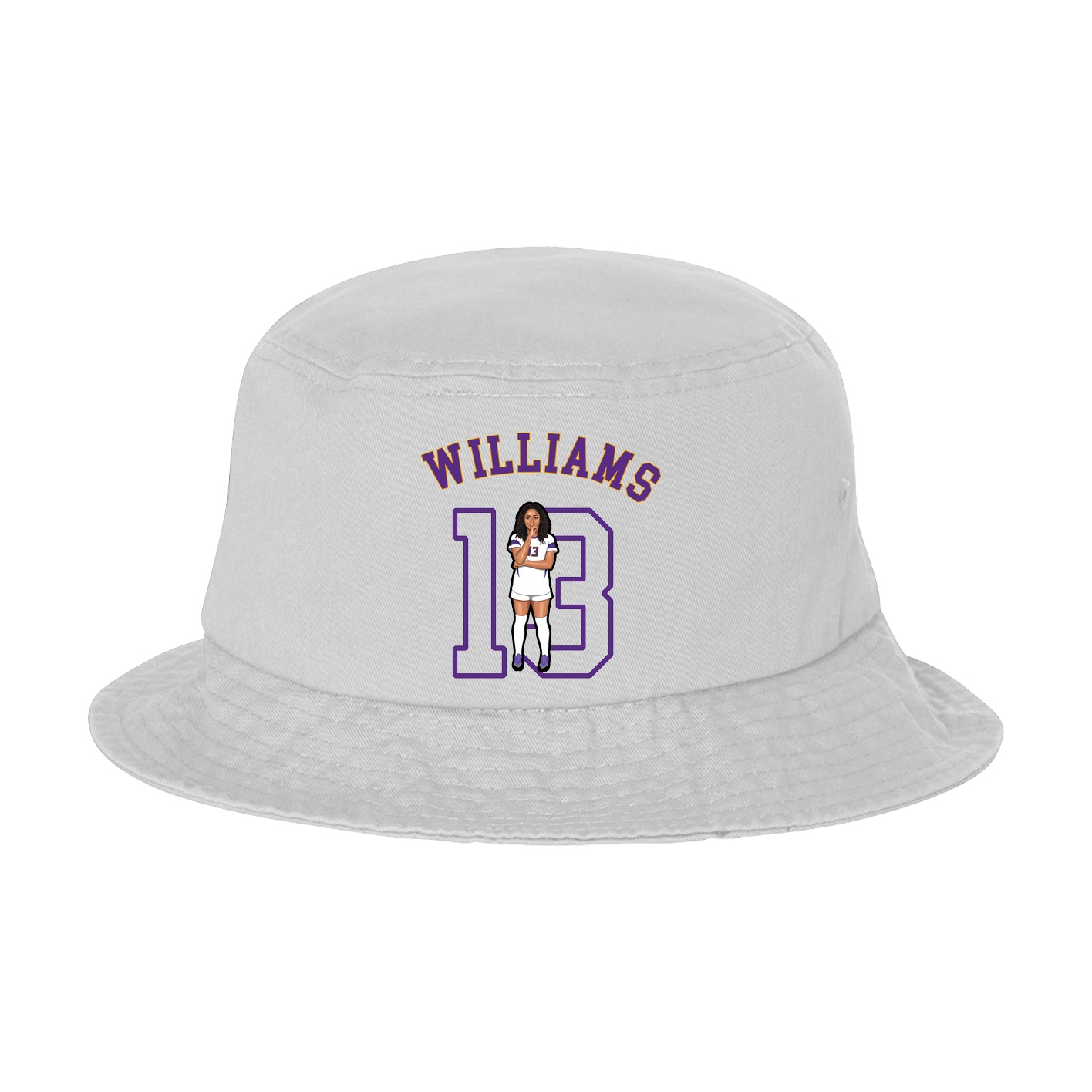 Bucket Cap — Shirsey Arch in White