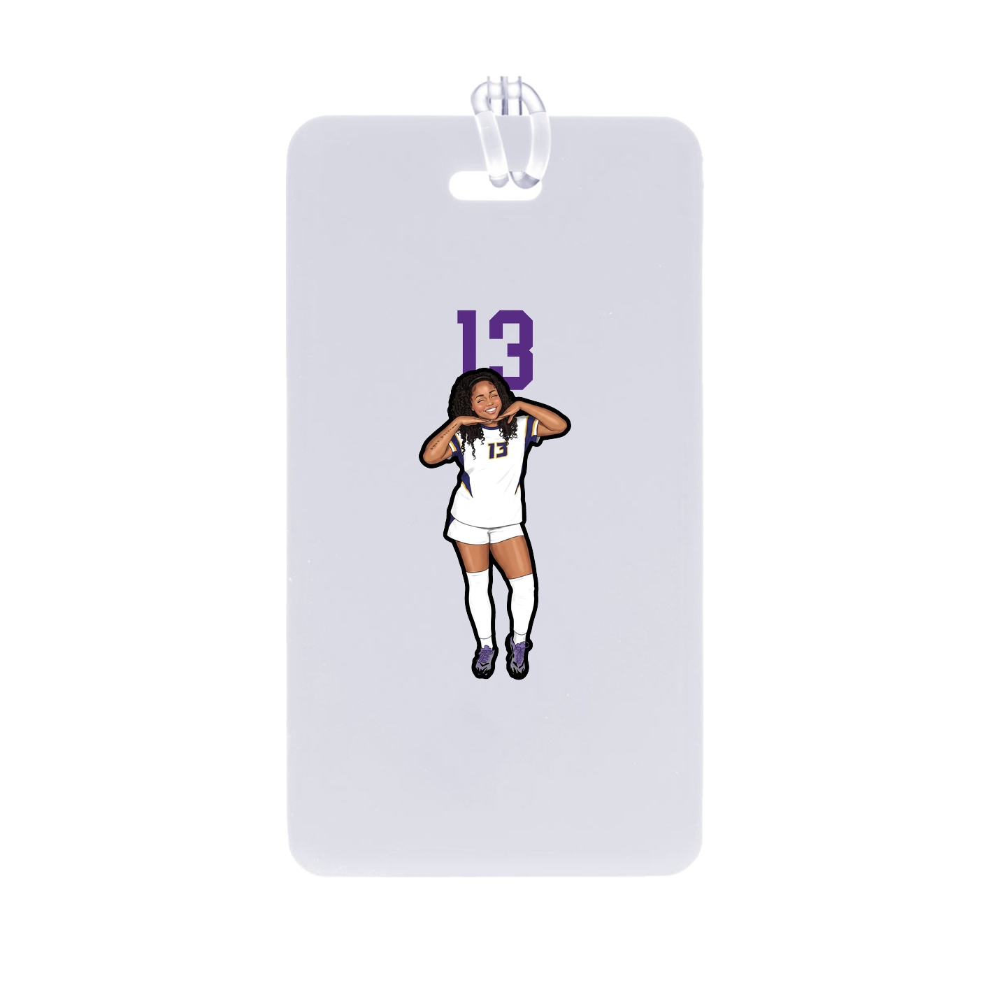 Bag Tag — Number Top in Classic