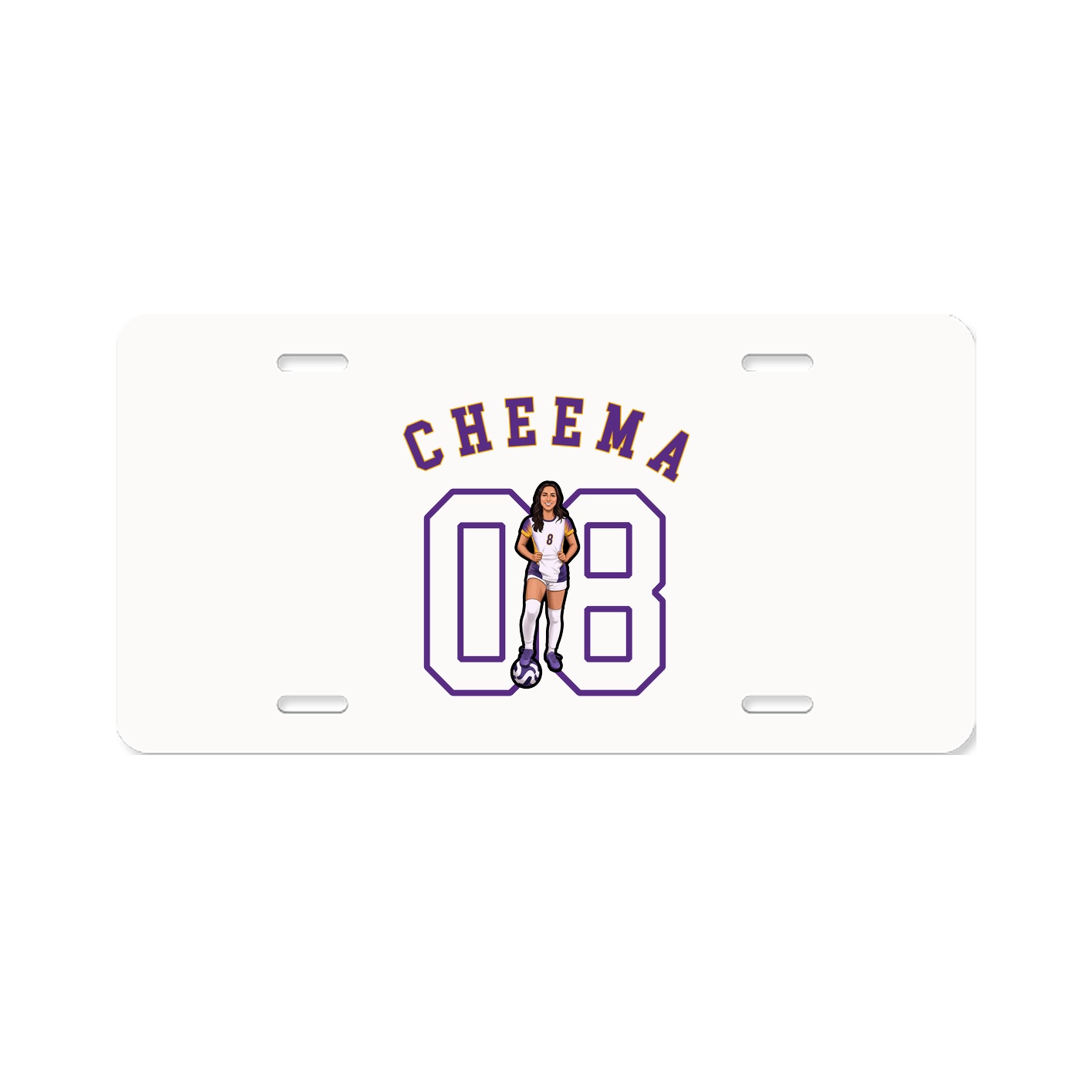 License Plate — Shirsey Arch in Classic