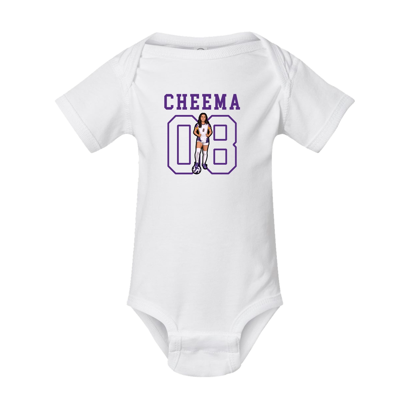 Baby Onesie — Shirsey in White