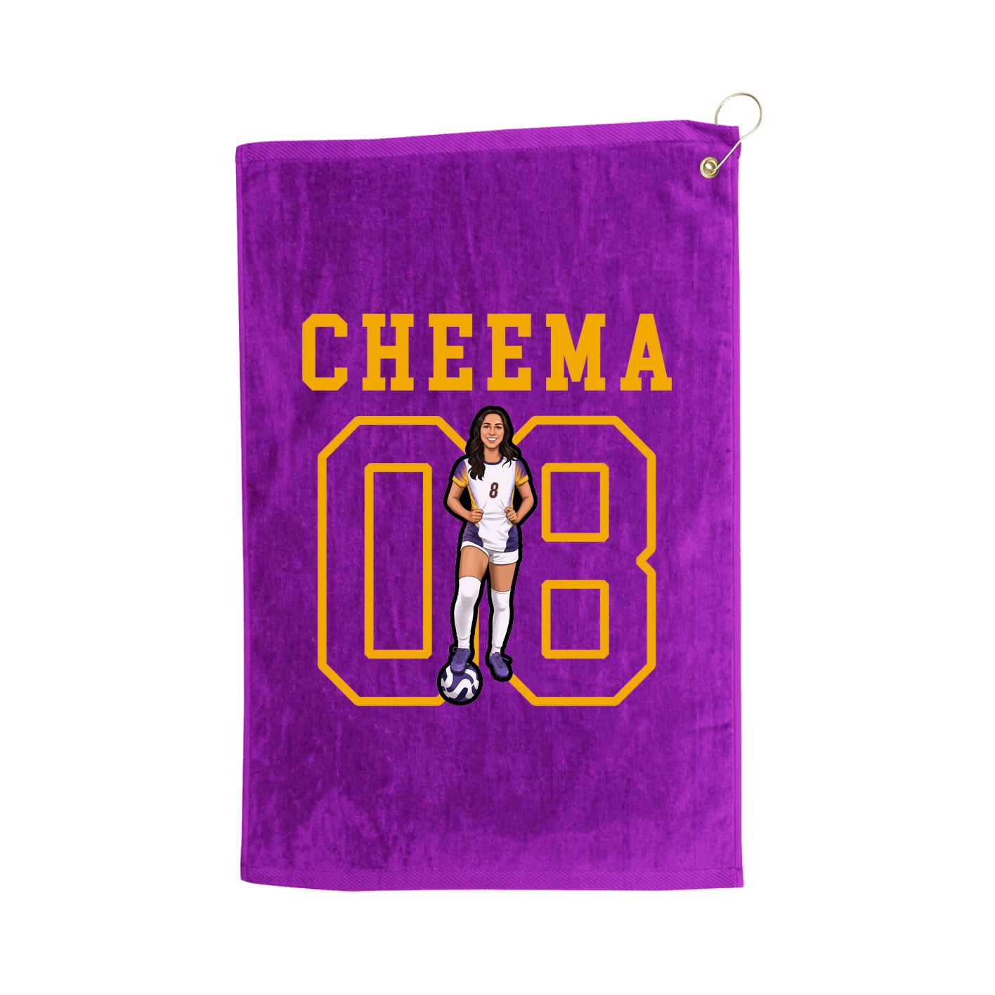 Golf Towel — Shirsey in Purple