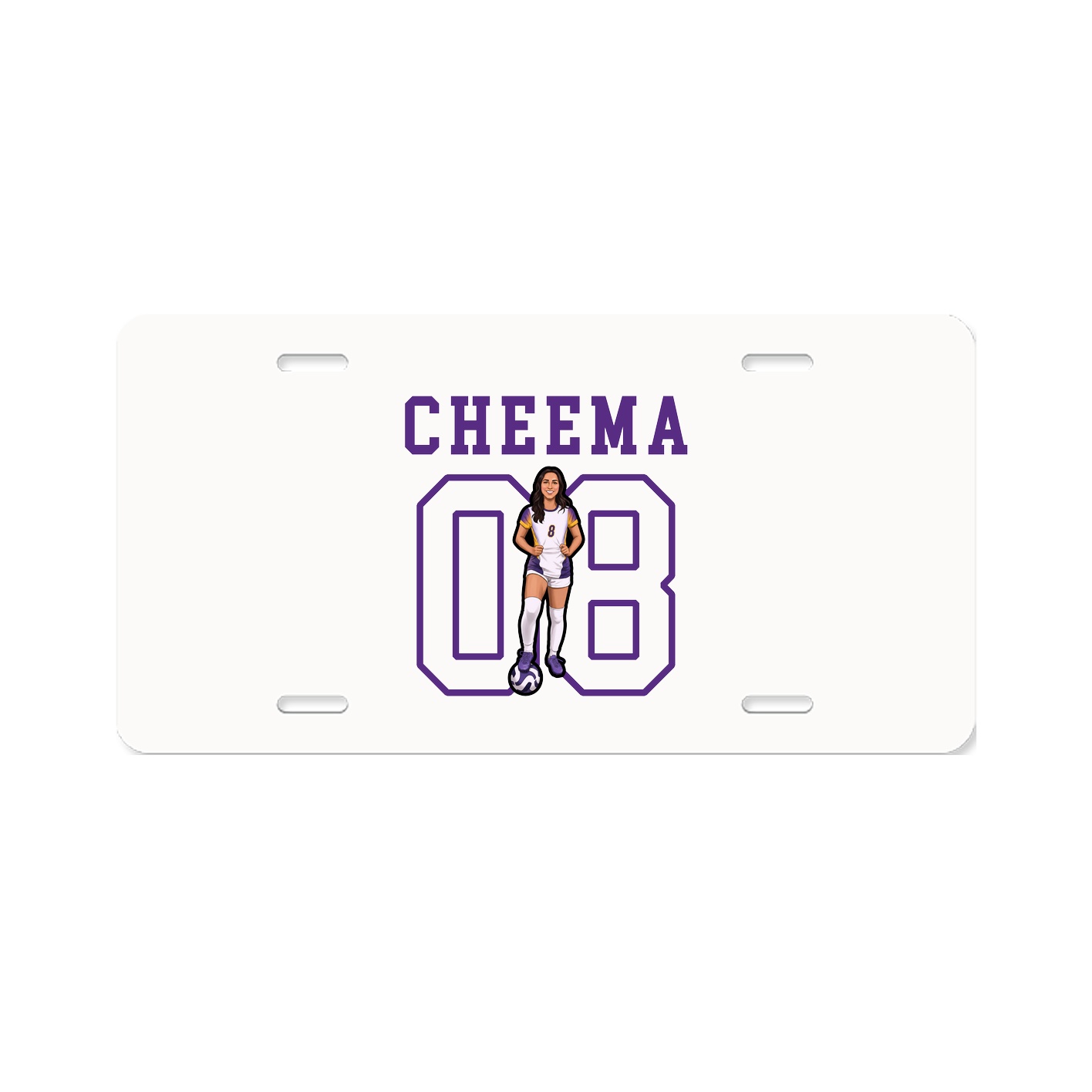 License Plate — Shirsey in Classic