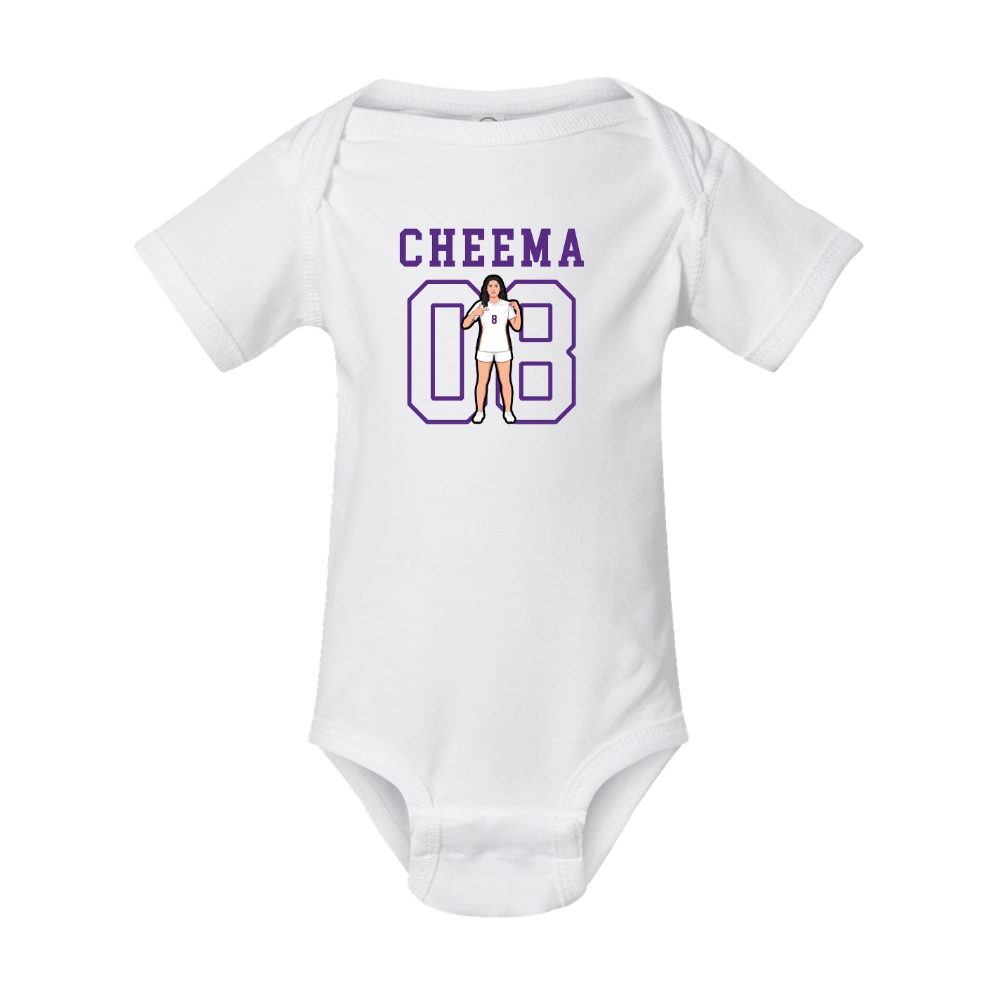 Baby Onesie — Shirsey in White