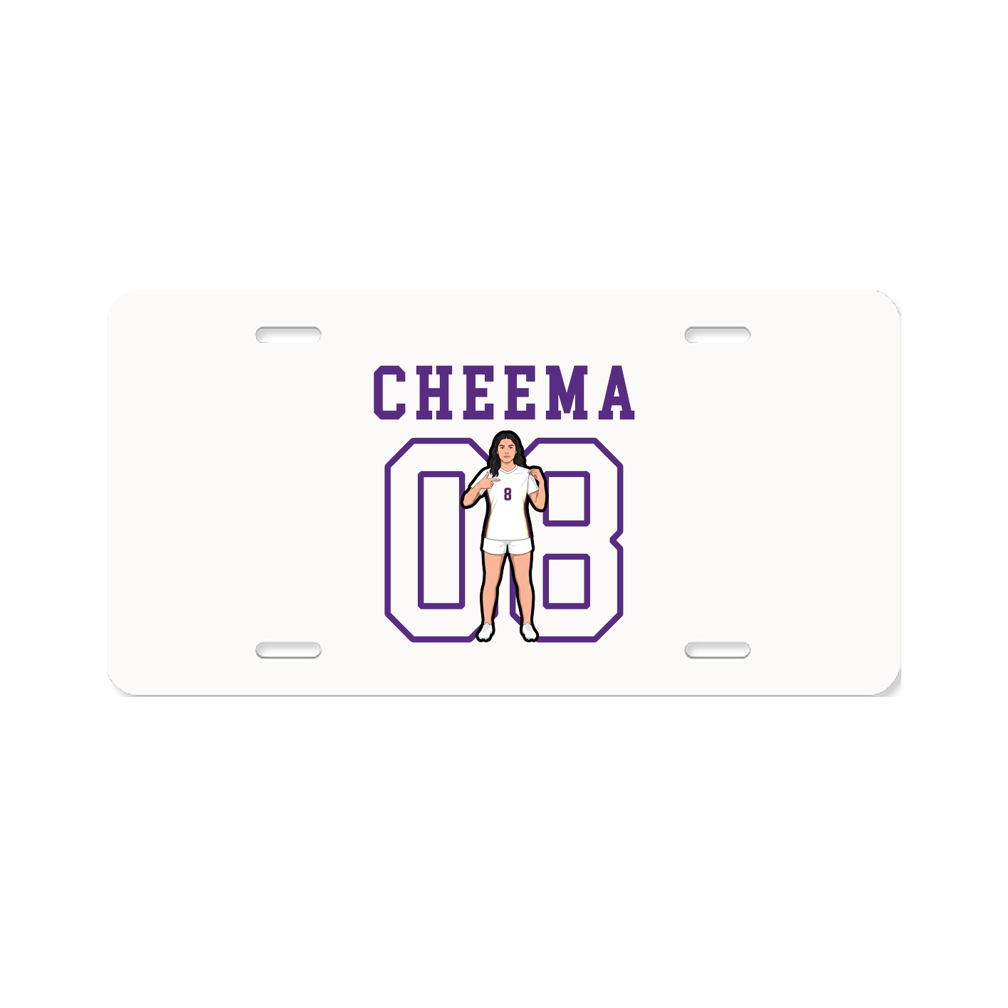 License Plate — Shirsey in Classic