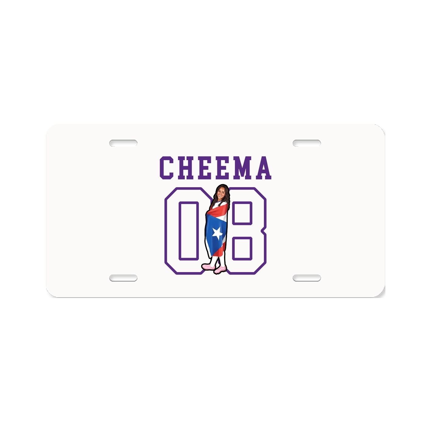 License Plate — Shirsey in Classic