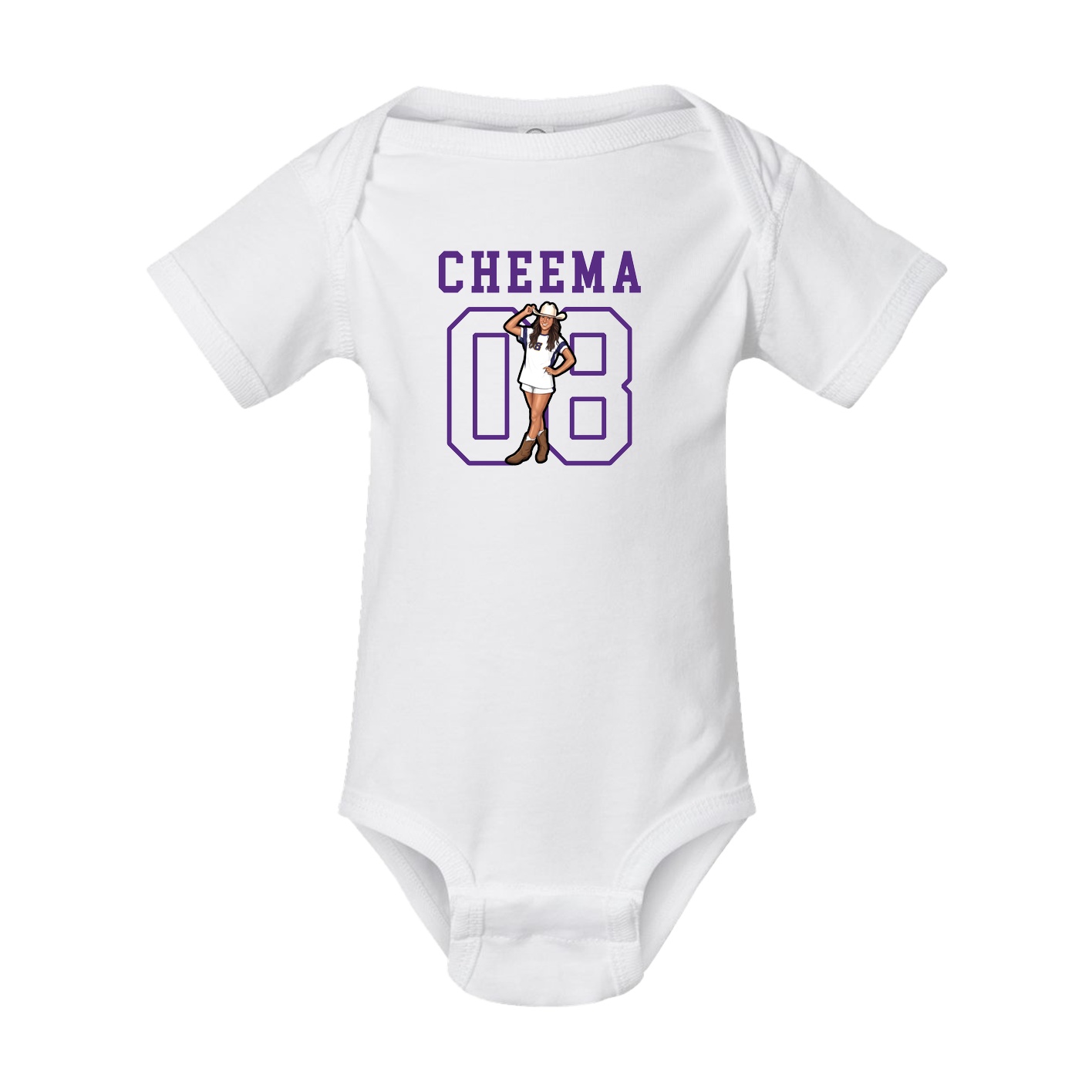 Baby Onesie — Shirsey in White