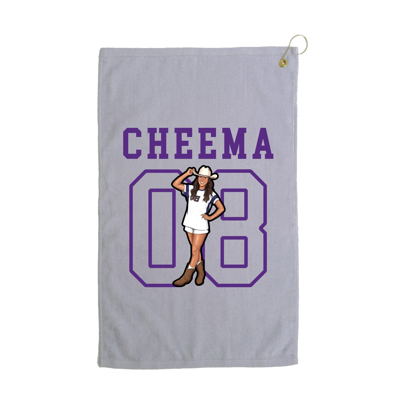 Golf Towel — Shirsey in Grey