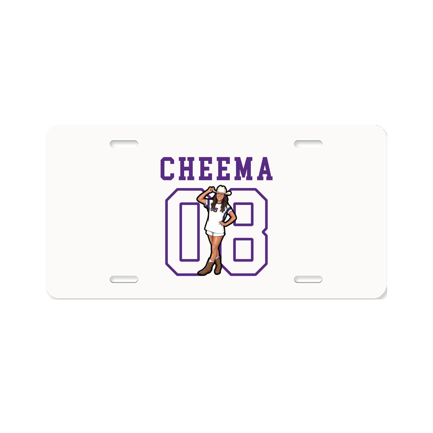 License Plate — Shirsey in Classic