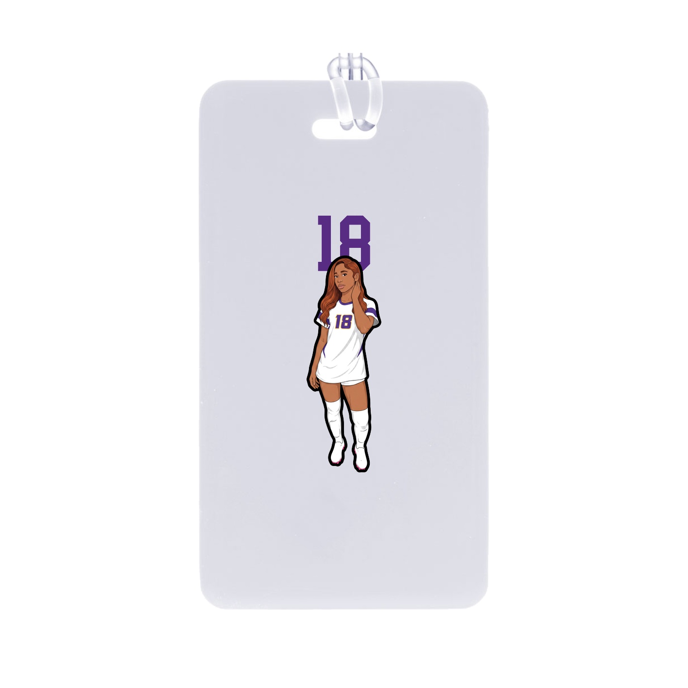Bag Tag — Number Top in Classic