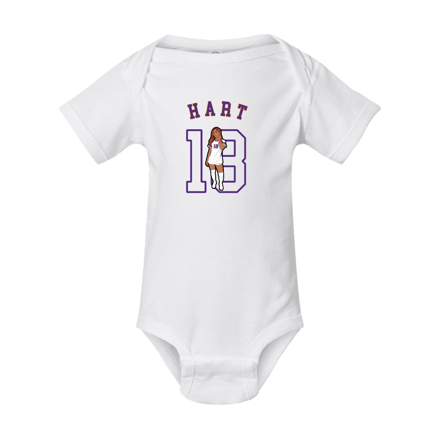 Baby Onesie — Shirsey Arch in White
