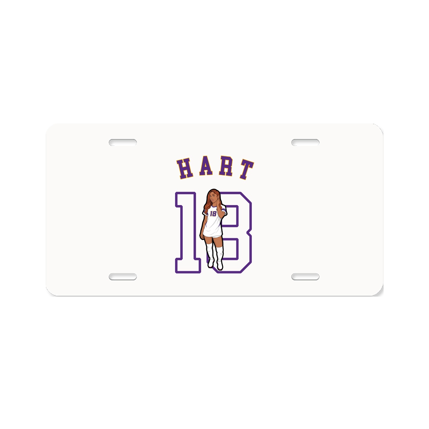 License Plate — Shirsey Arch in Classic